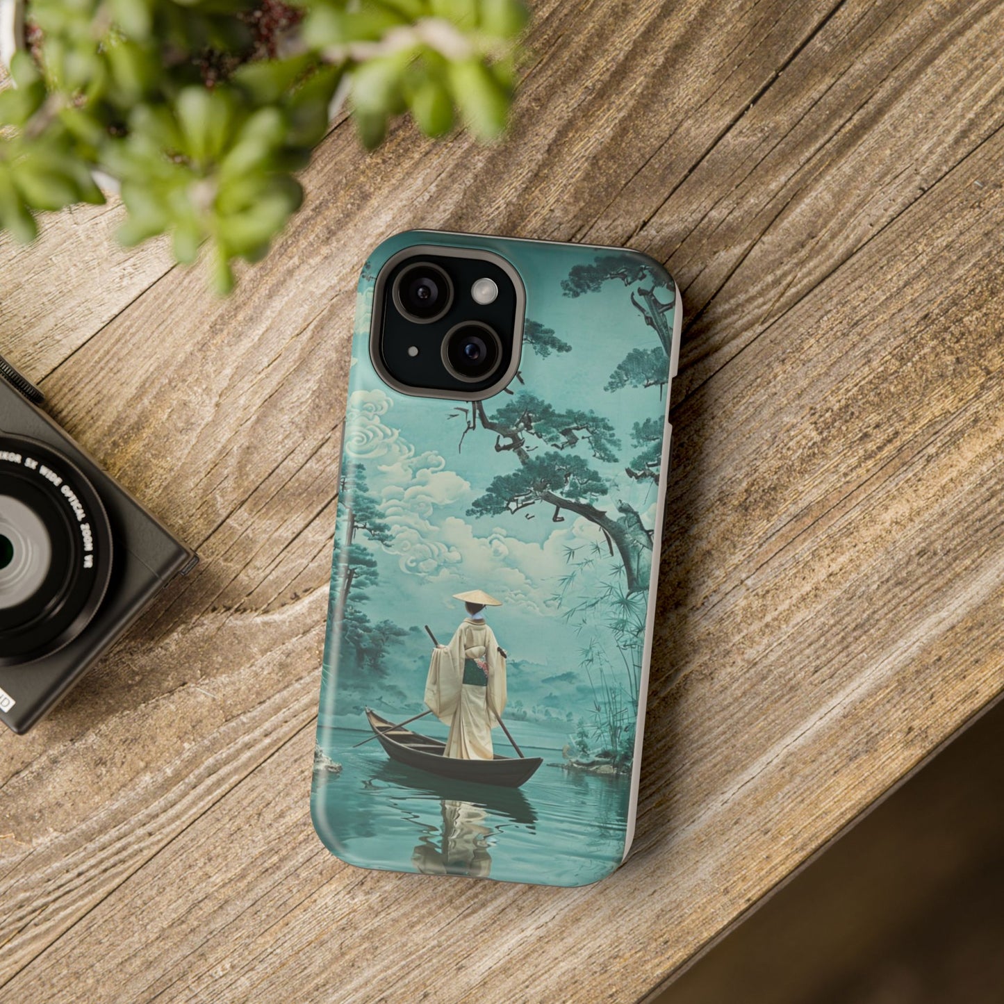 Zen Landscape Magnetic Tough Case for iPhone - Serene Nature Design