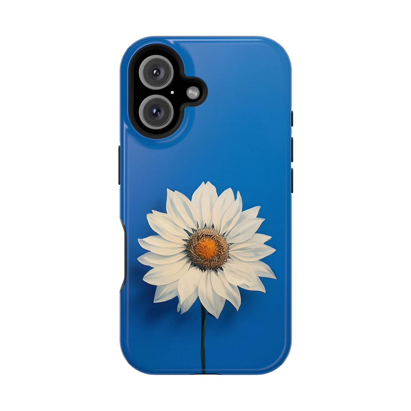Vibrant Floral Sunflower Design Magnetic Tough Case for iPhone
