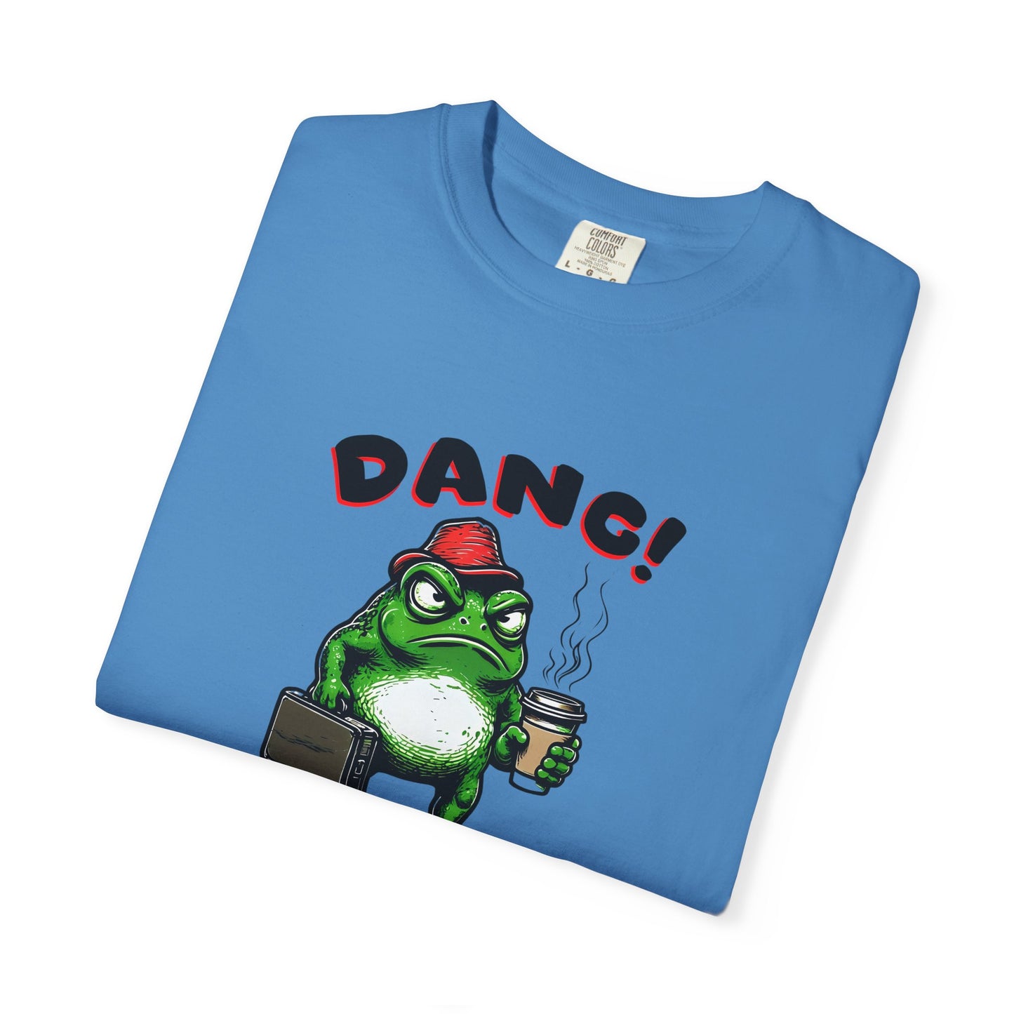Funny Frog Monday T-Shirt - Unisex Garment-Dyed Tee