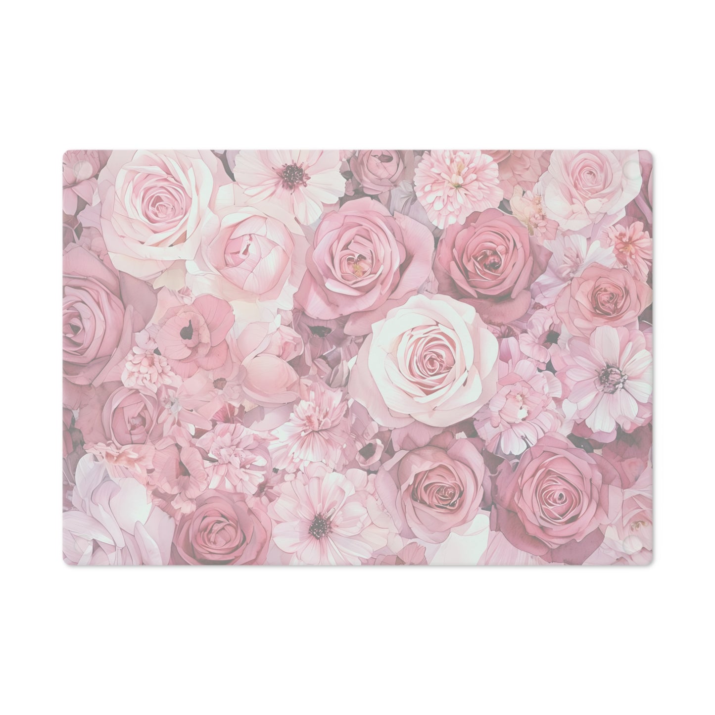 Floral Design Cutting Board - Elegantly Crafted Kitchen Essential for Home Chefs & Special Occasions