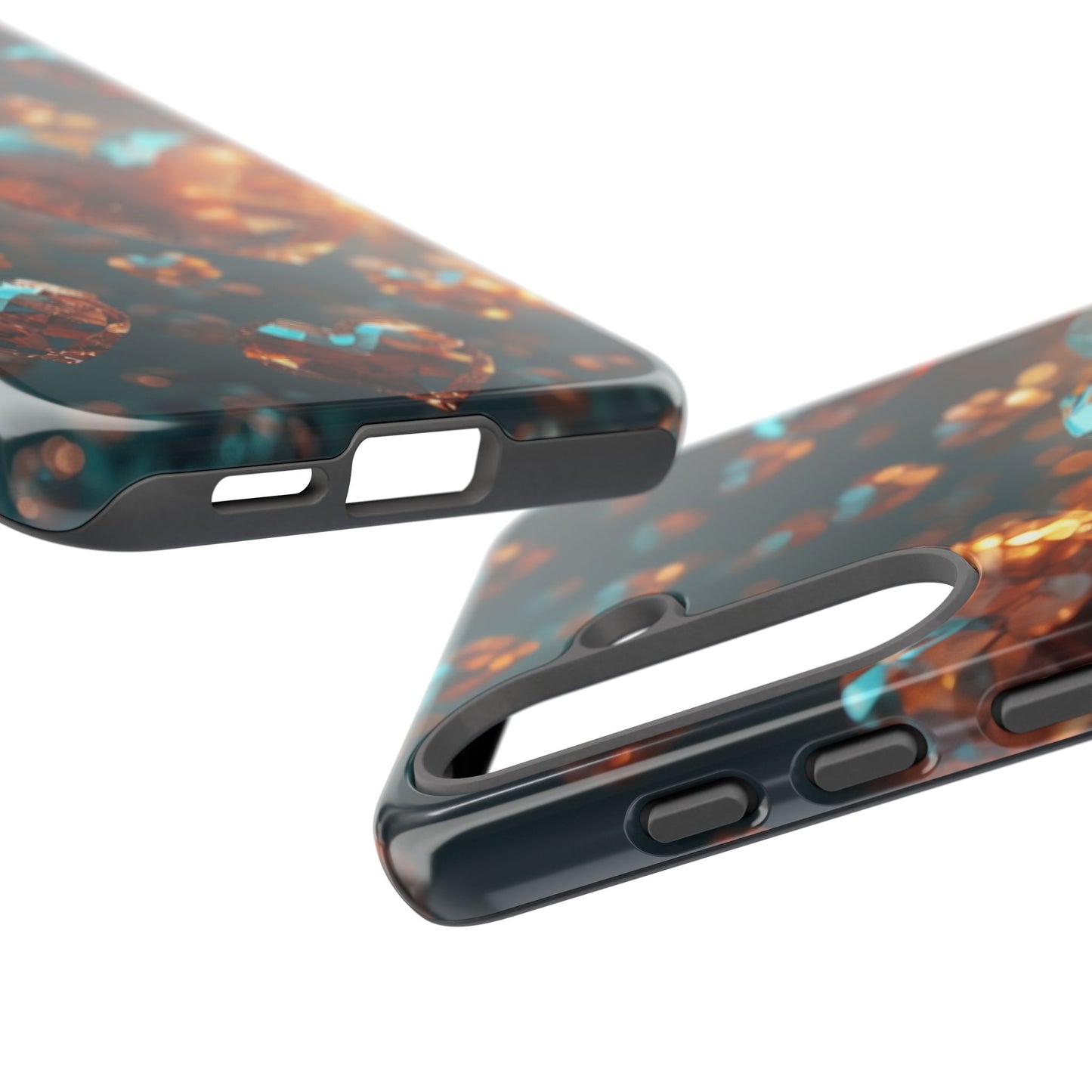Crystal Heart Phone Case Cover Print