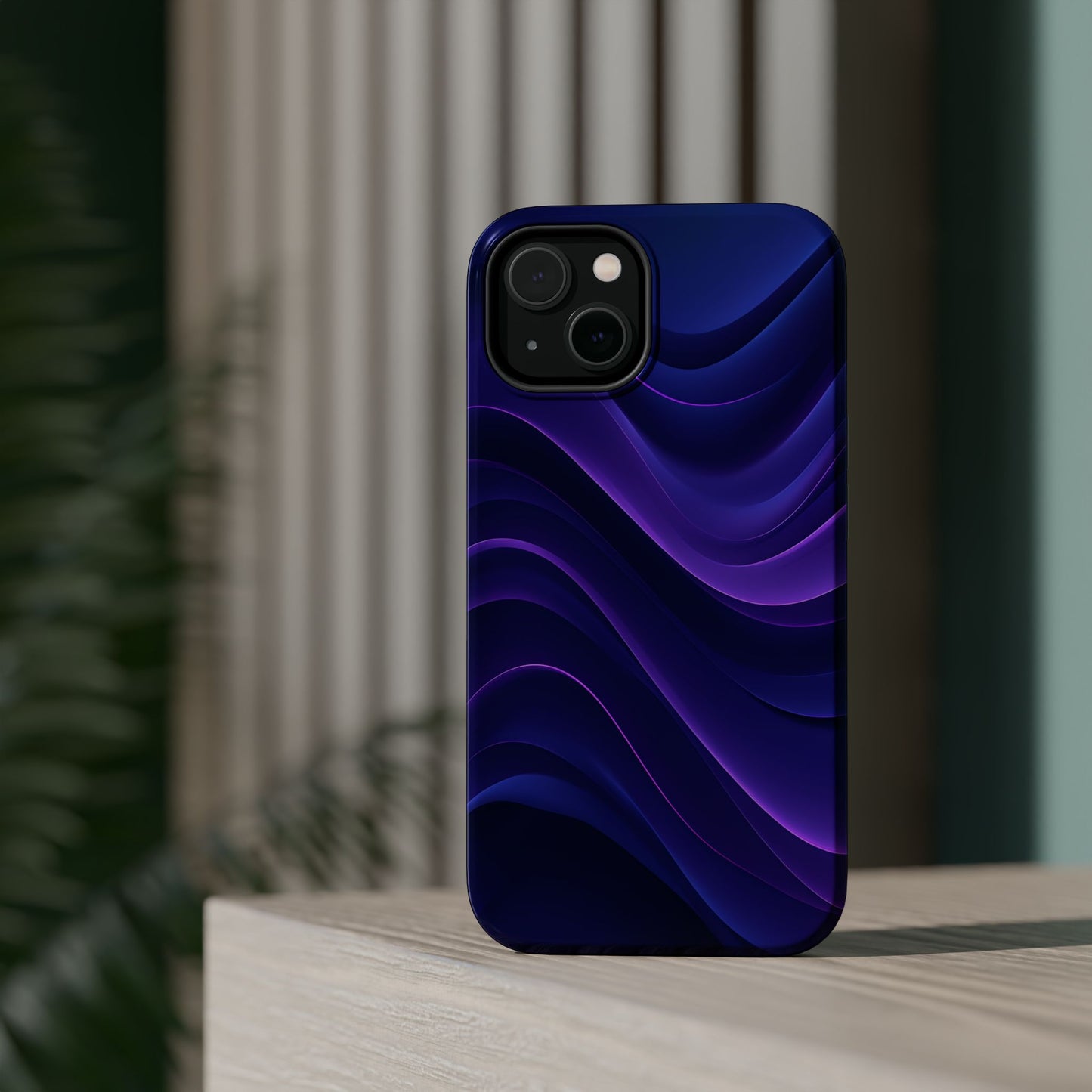Vibrant Wave Design - Stylish Magnetic Tough Cases