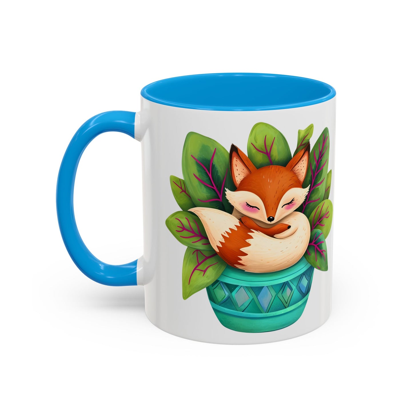 Sleepy Fox Tea Mug