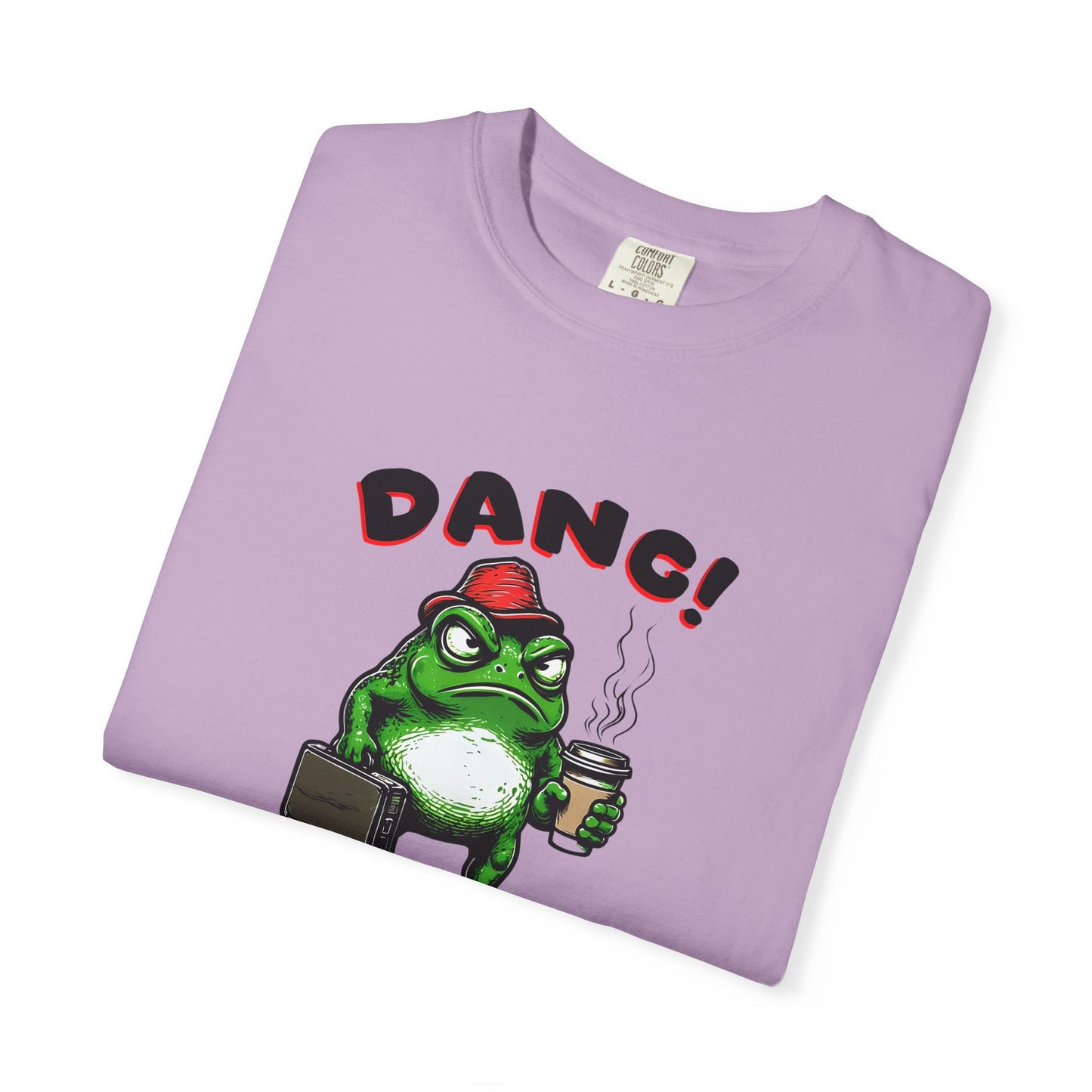 Funny Frog Monday T-Shirt - Unisex Garment-Dyed Tee