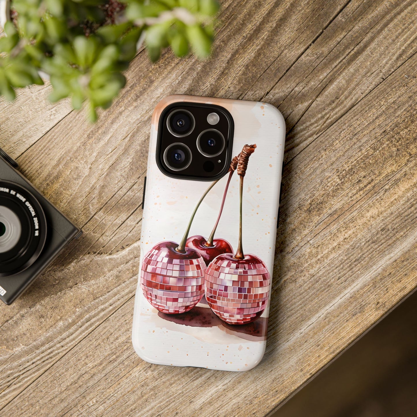 Colorful Cherry Phone Case Cover