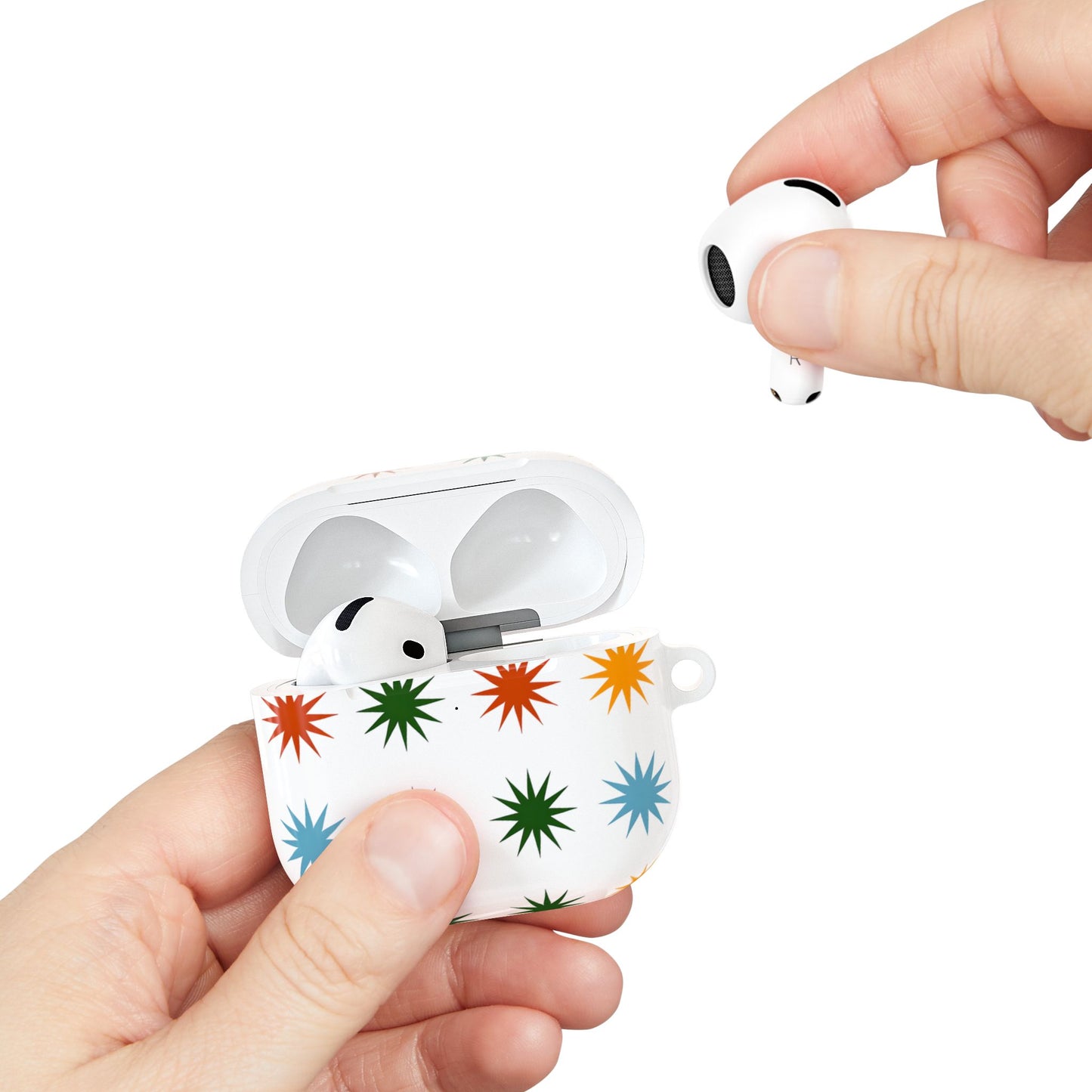 Colorful Starburst AirPod Case
