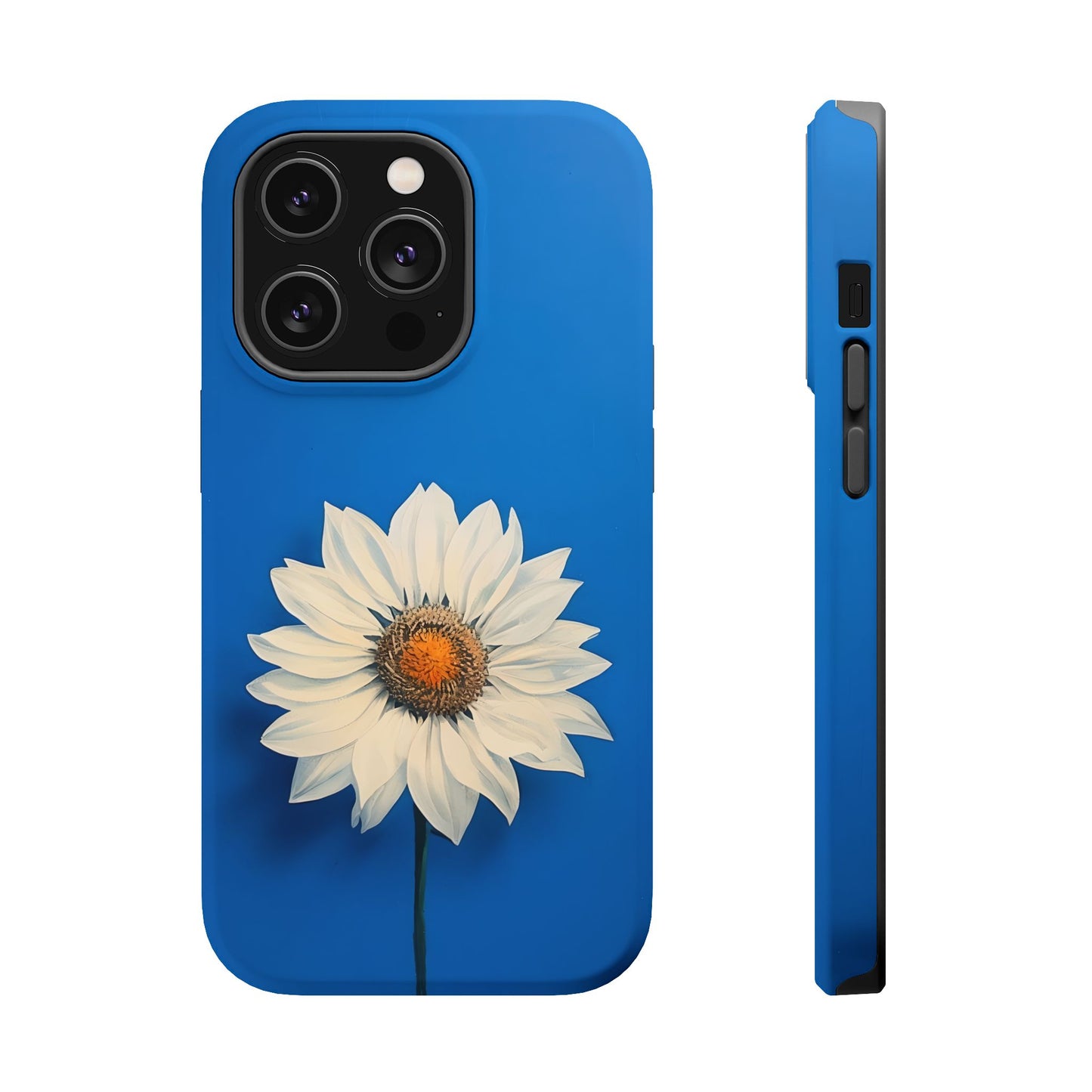 Vibrant Floral Sunflower Design Magnetic Tough Case for iPhone
