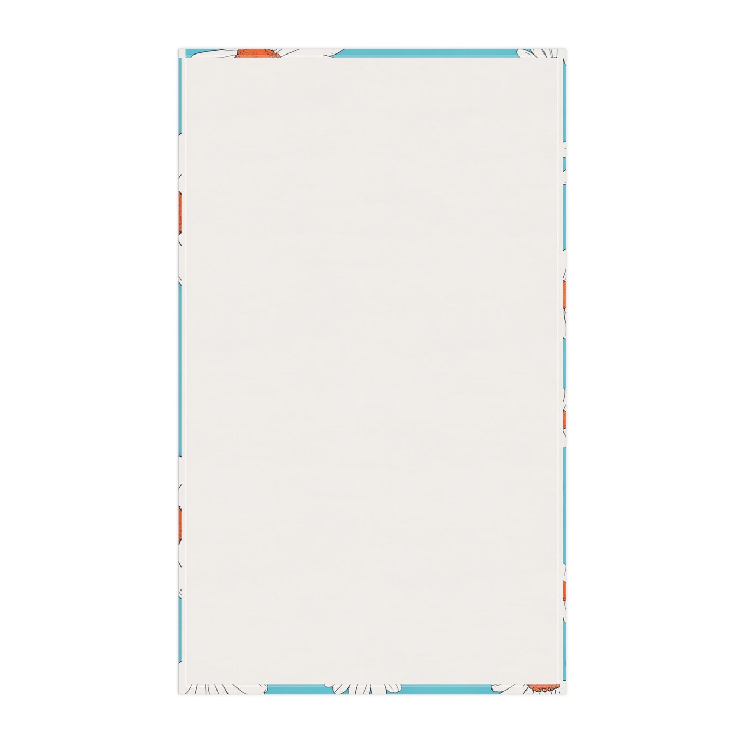 Floral Daisy Tea Towels - Vibrant Cotton Kitchen Decor