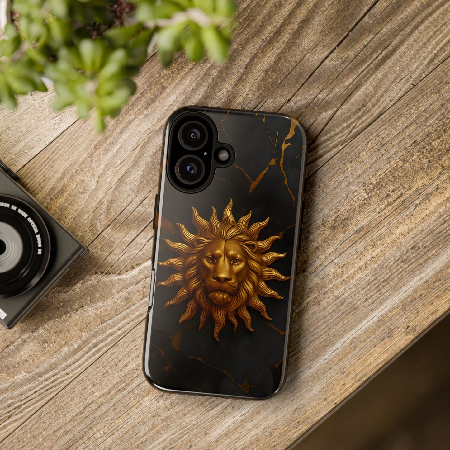 Lion Phone Case, Animal King Tough Case
