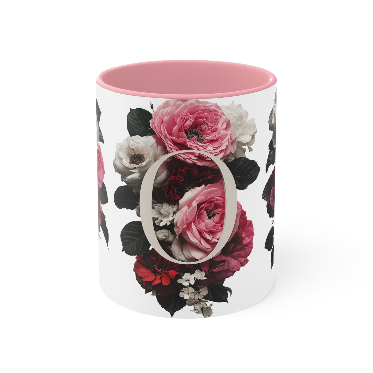 Floral Accent Mug for Mom - Mother's Day Gift Idea