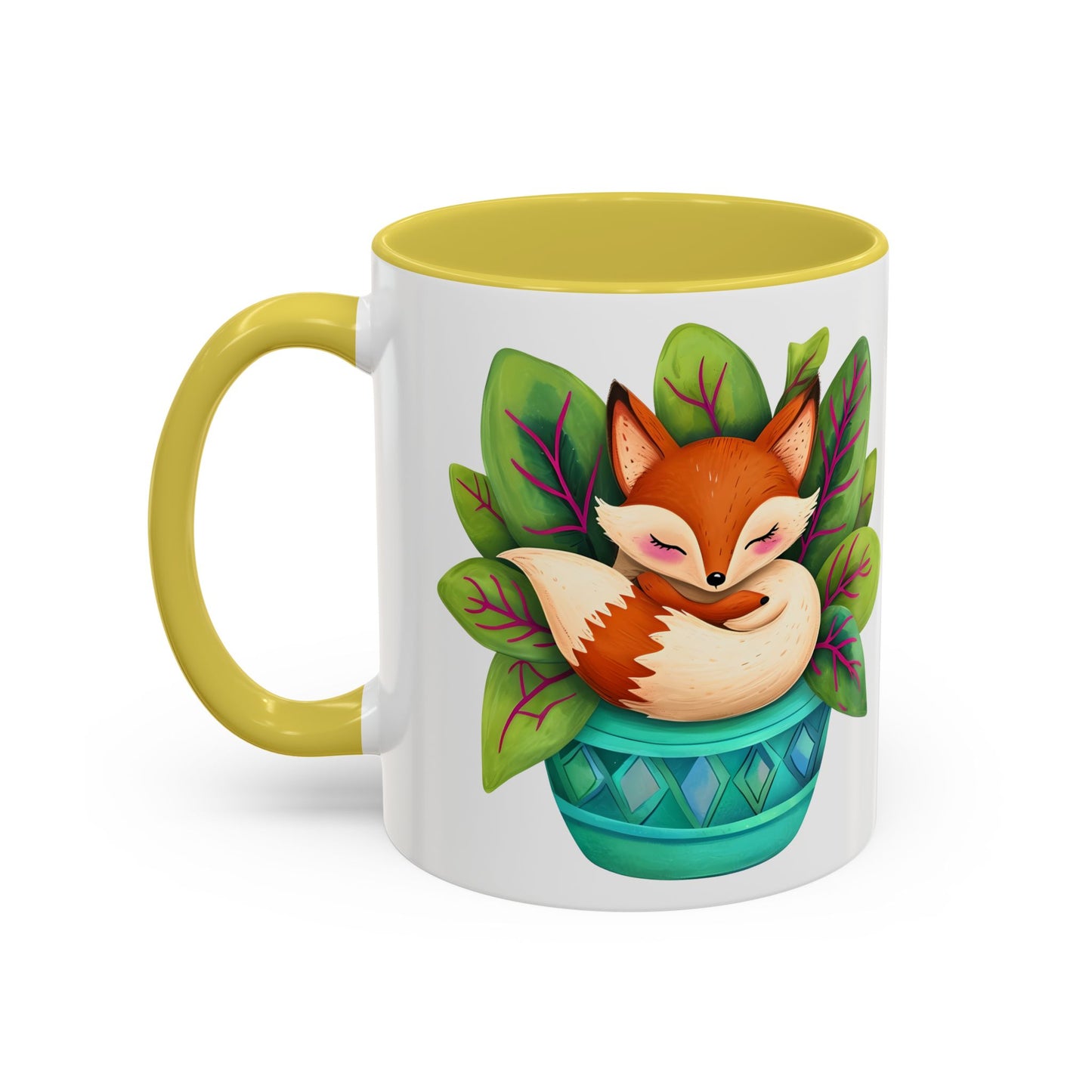Sleepy Fox Tea Mug