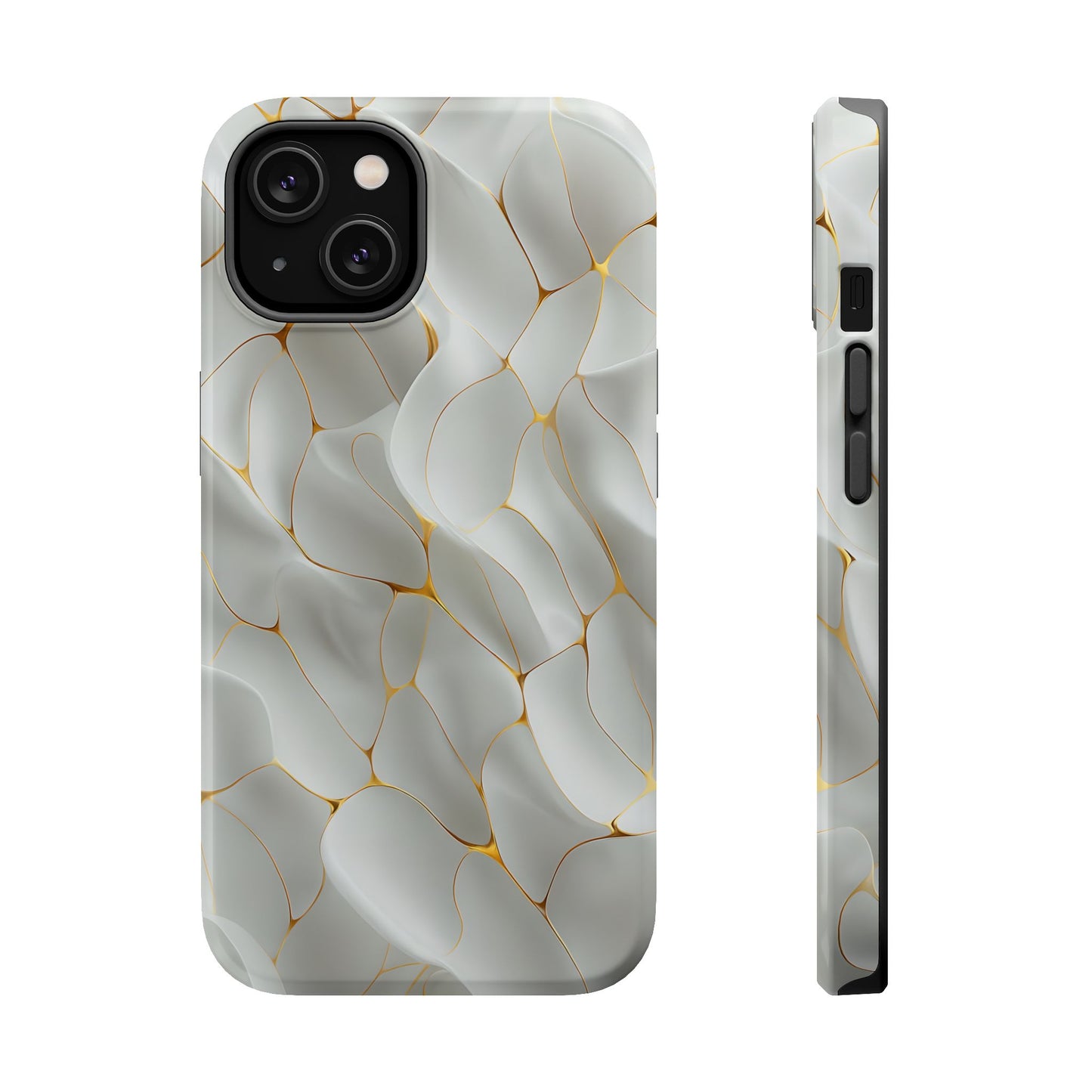 Elegant Marble Magnetic Tough Cases, Stylish Phone Cover