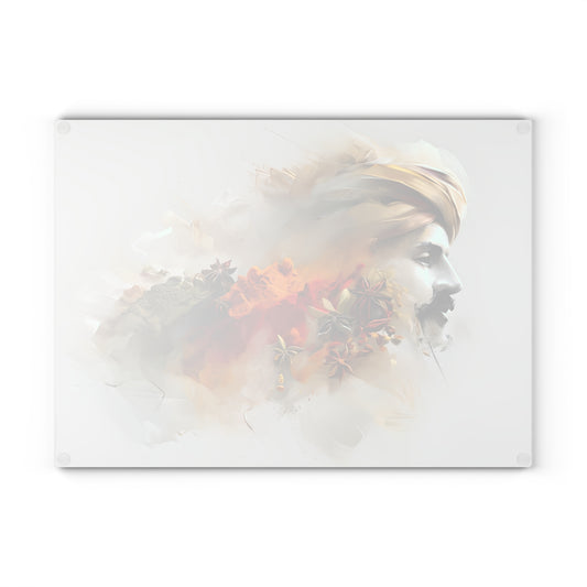 Artistic Glass Cutting Board In Rajasthan Spices