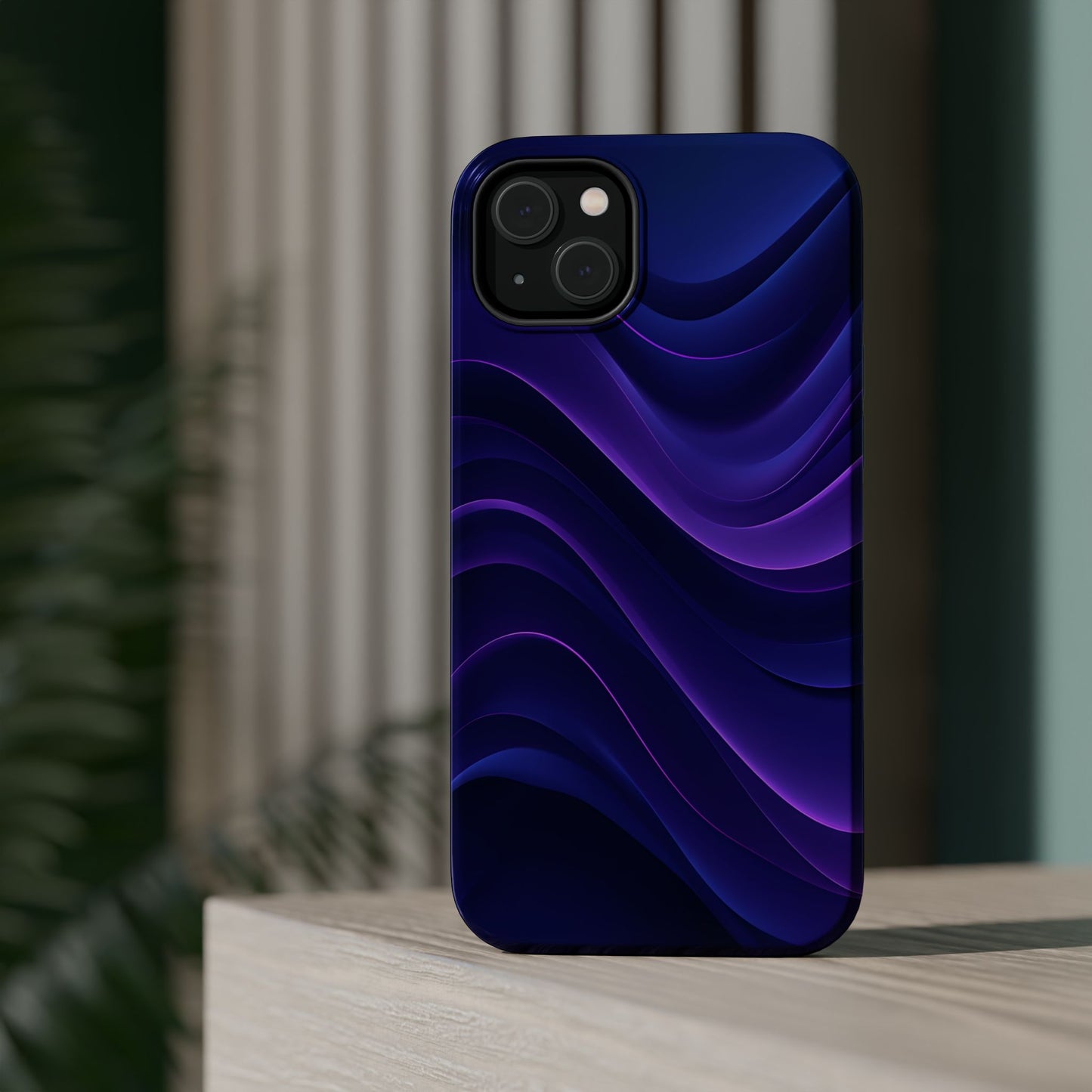 Vibrant Wave Design - Stylish Magnetic Tough Cases