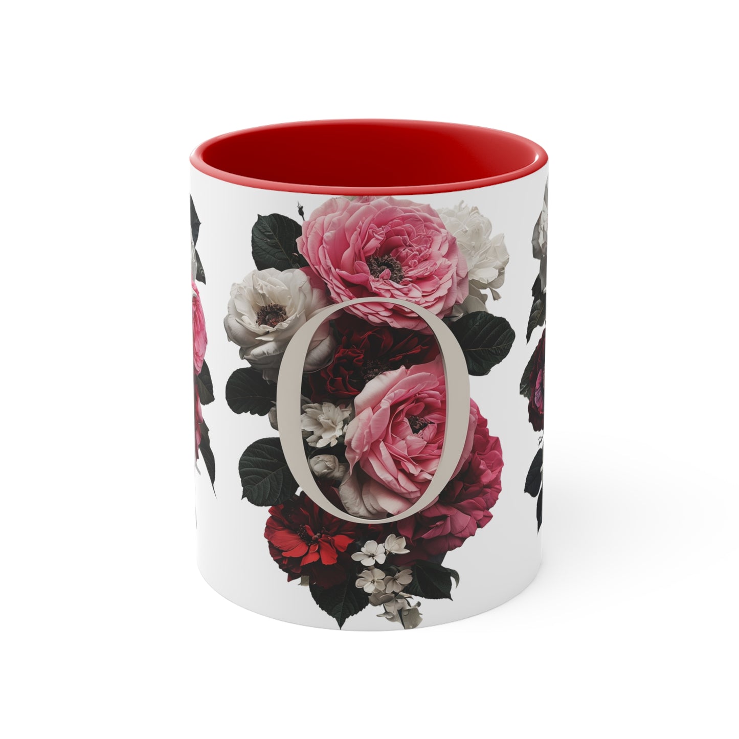 Floral Accent Mug for Mom - Mother's Day Gift Idea