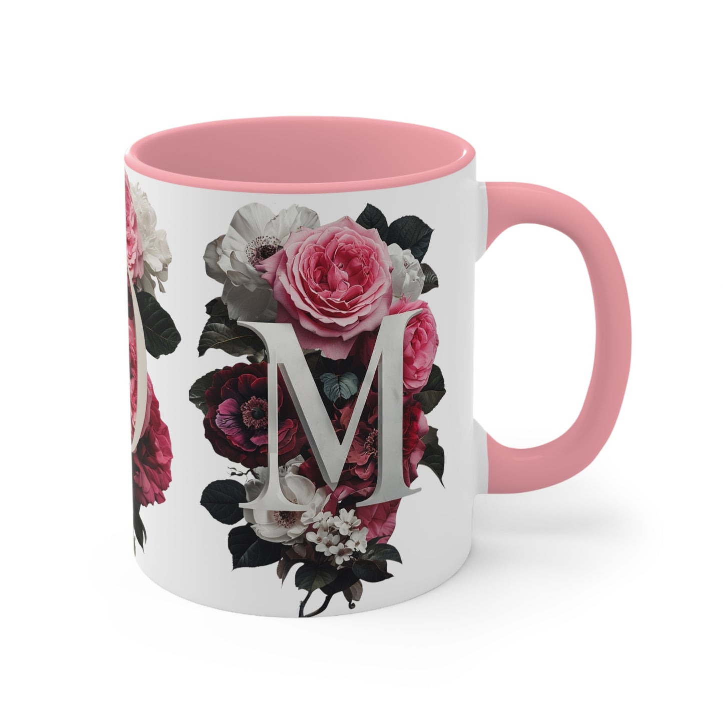 Floral Accent Mug for Mom - Mother's Day Gift Idea