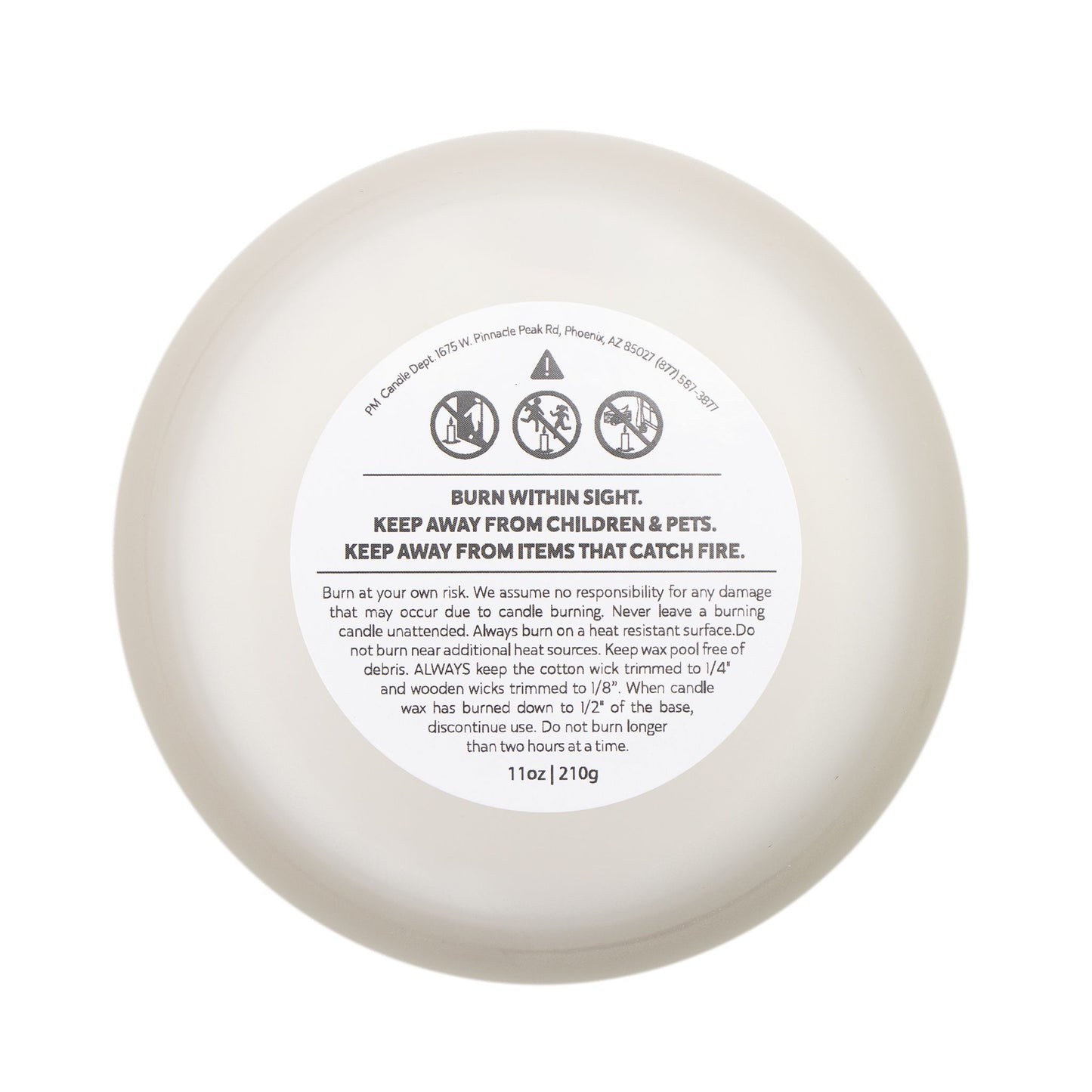 Floral Scented Candle Print