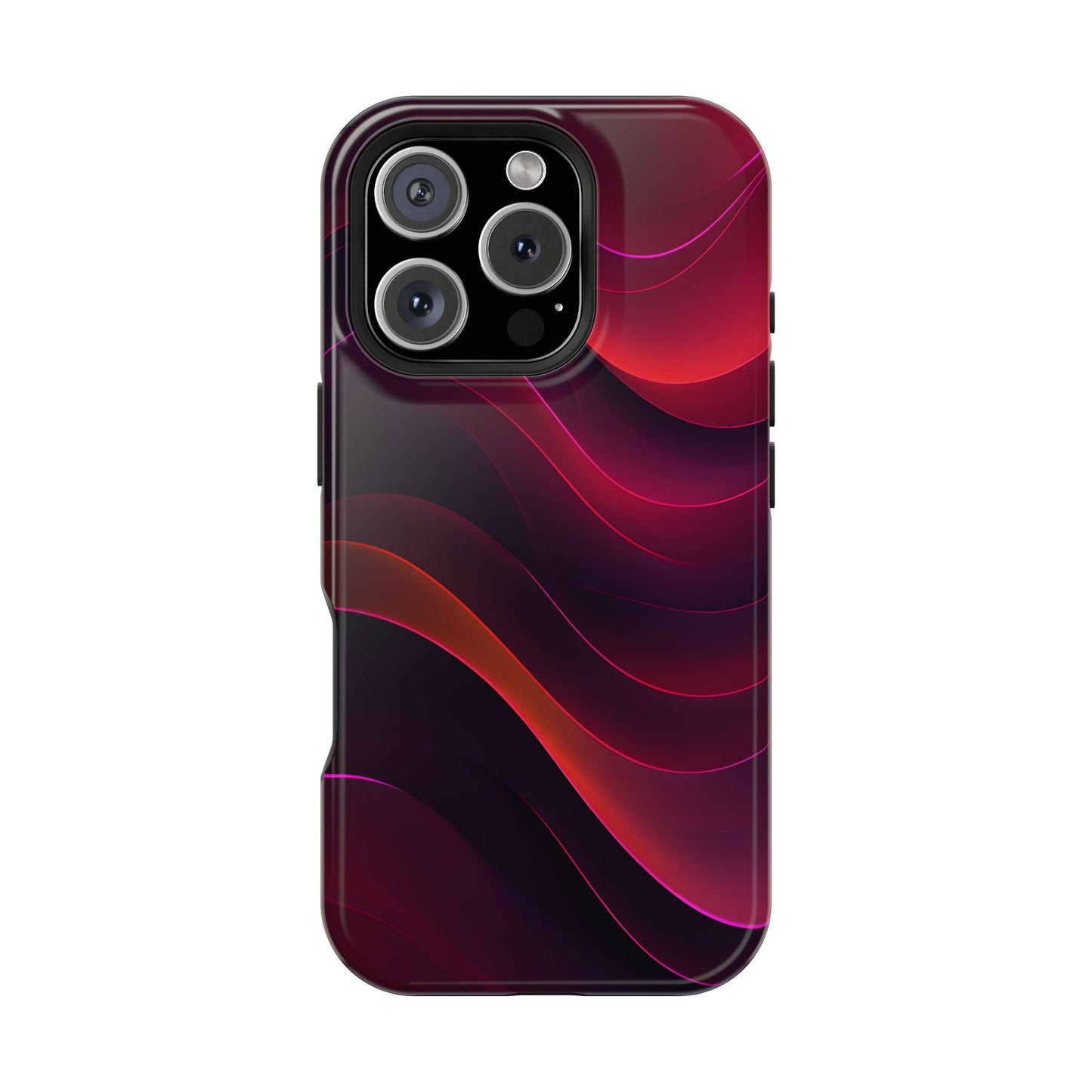 Abstract Wavy Design Case Cover