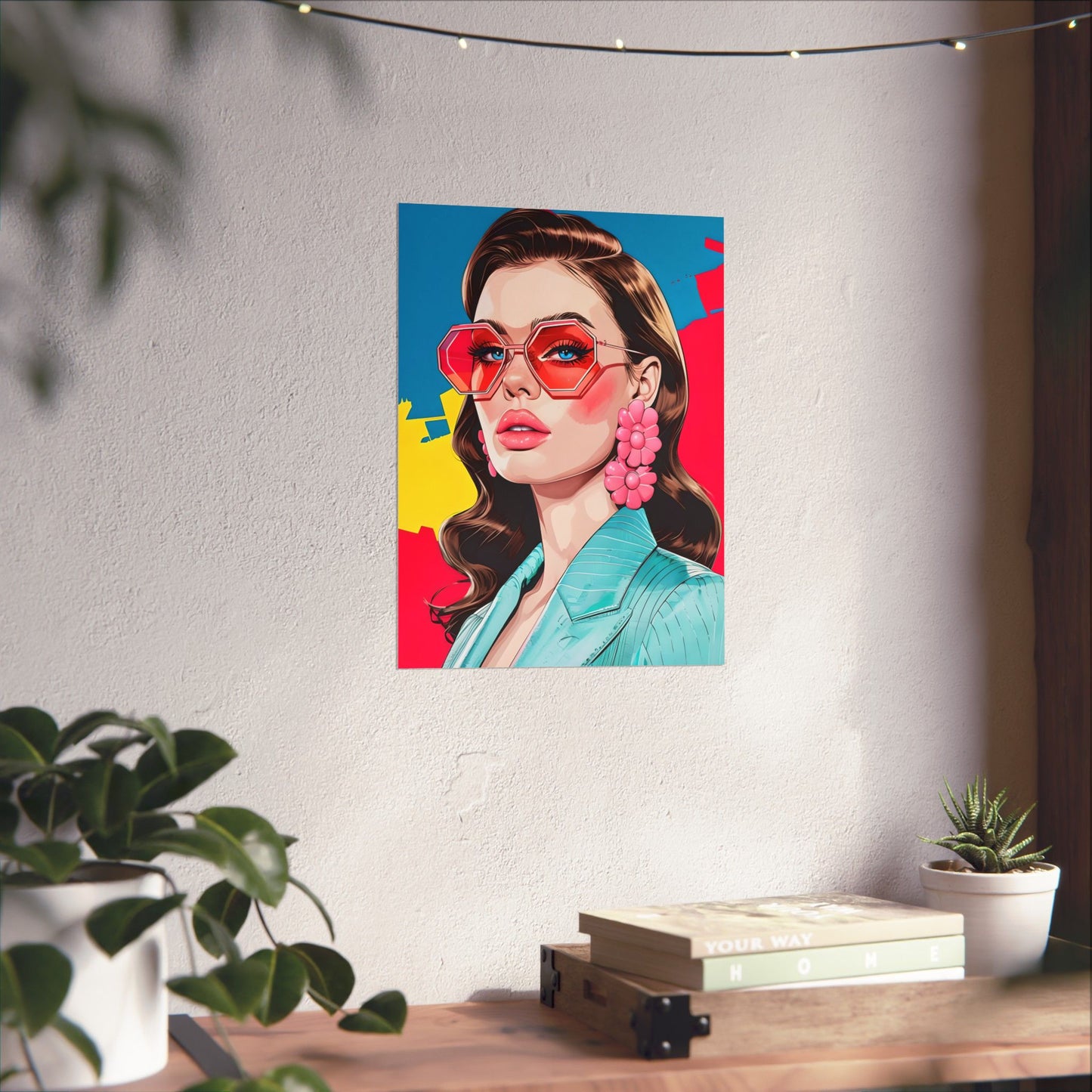80s Vibe - Vibrant Matte Vertical Posters - Stylish Fashion Art Decor for Home & Office