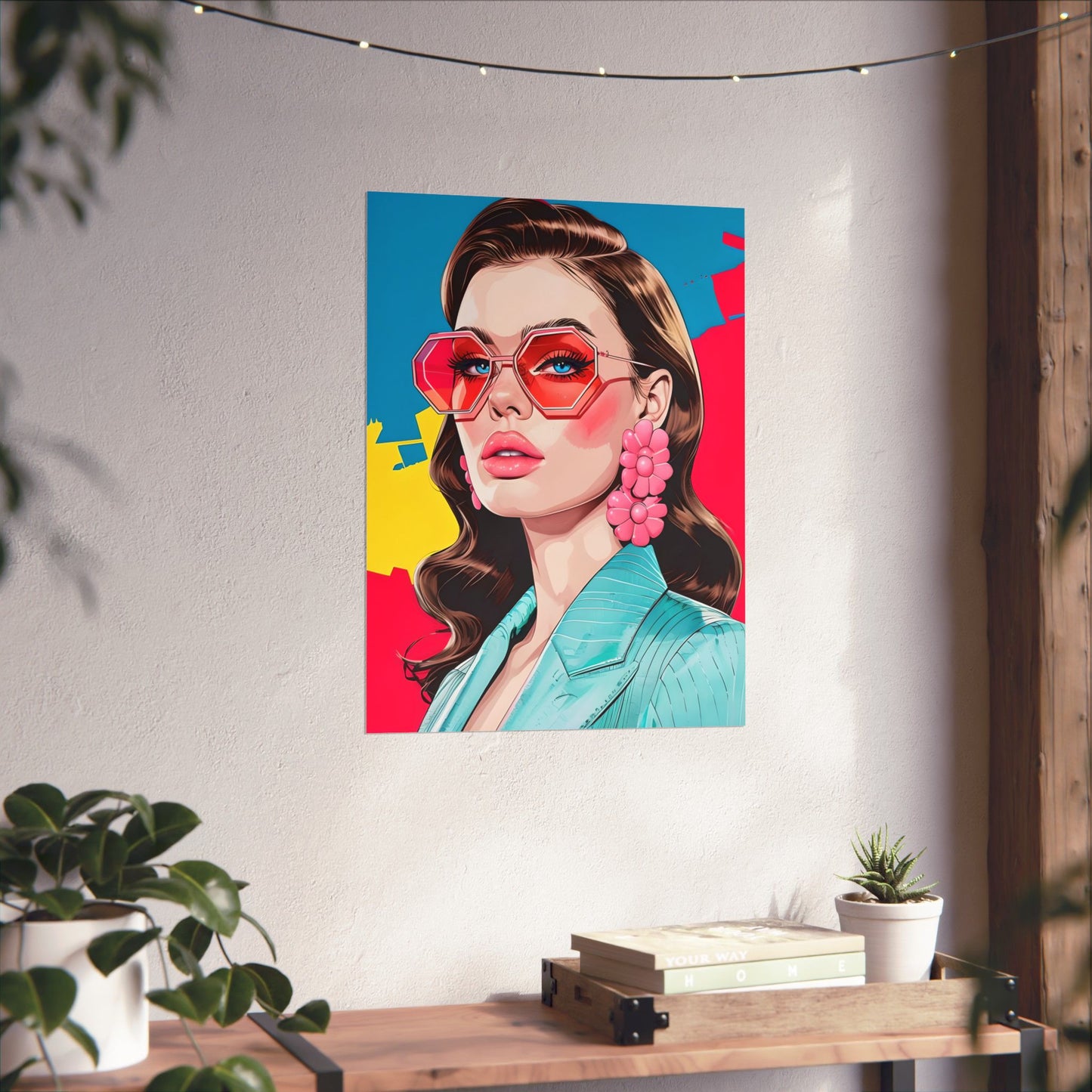 80s Vibe - Vibrant Matte Vertical Posters - Stylish Fashion Art Decor for Home & Office