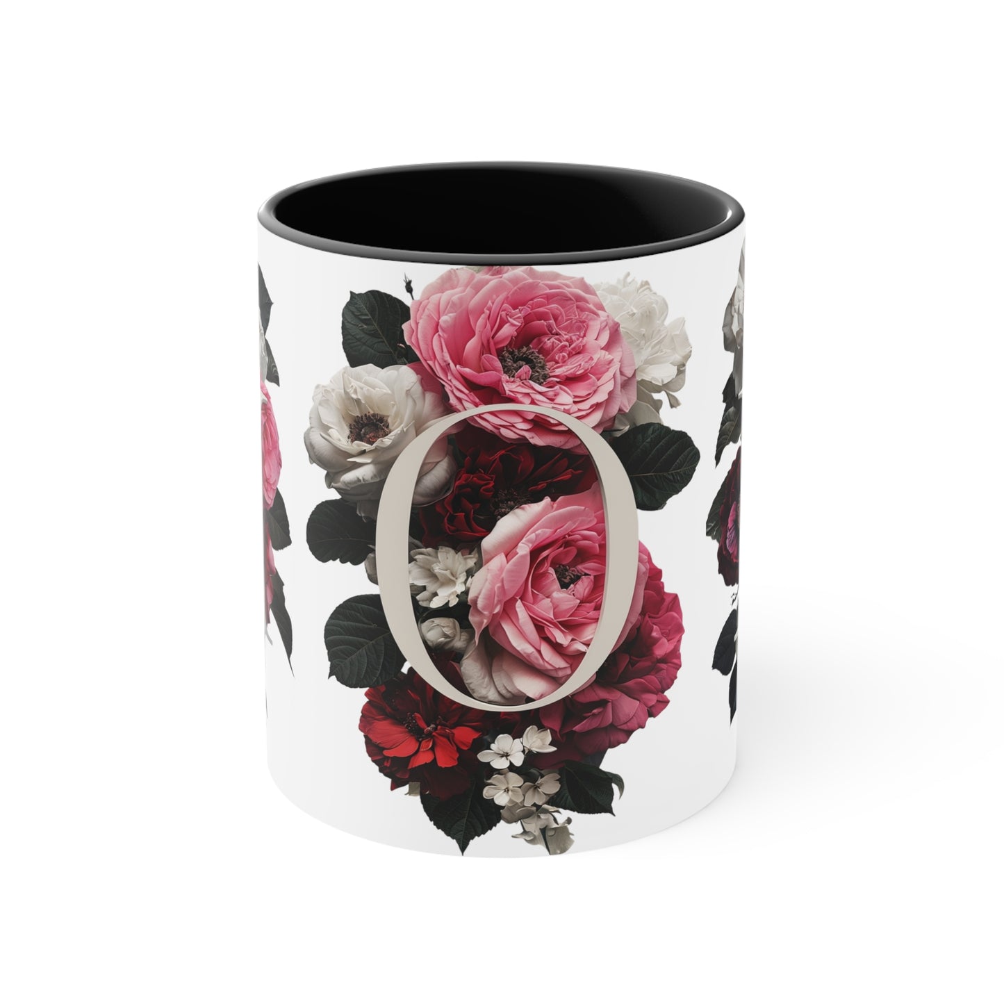 Floral Accent Mug for Mom - Mother's Day Gift Idea