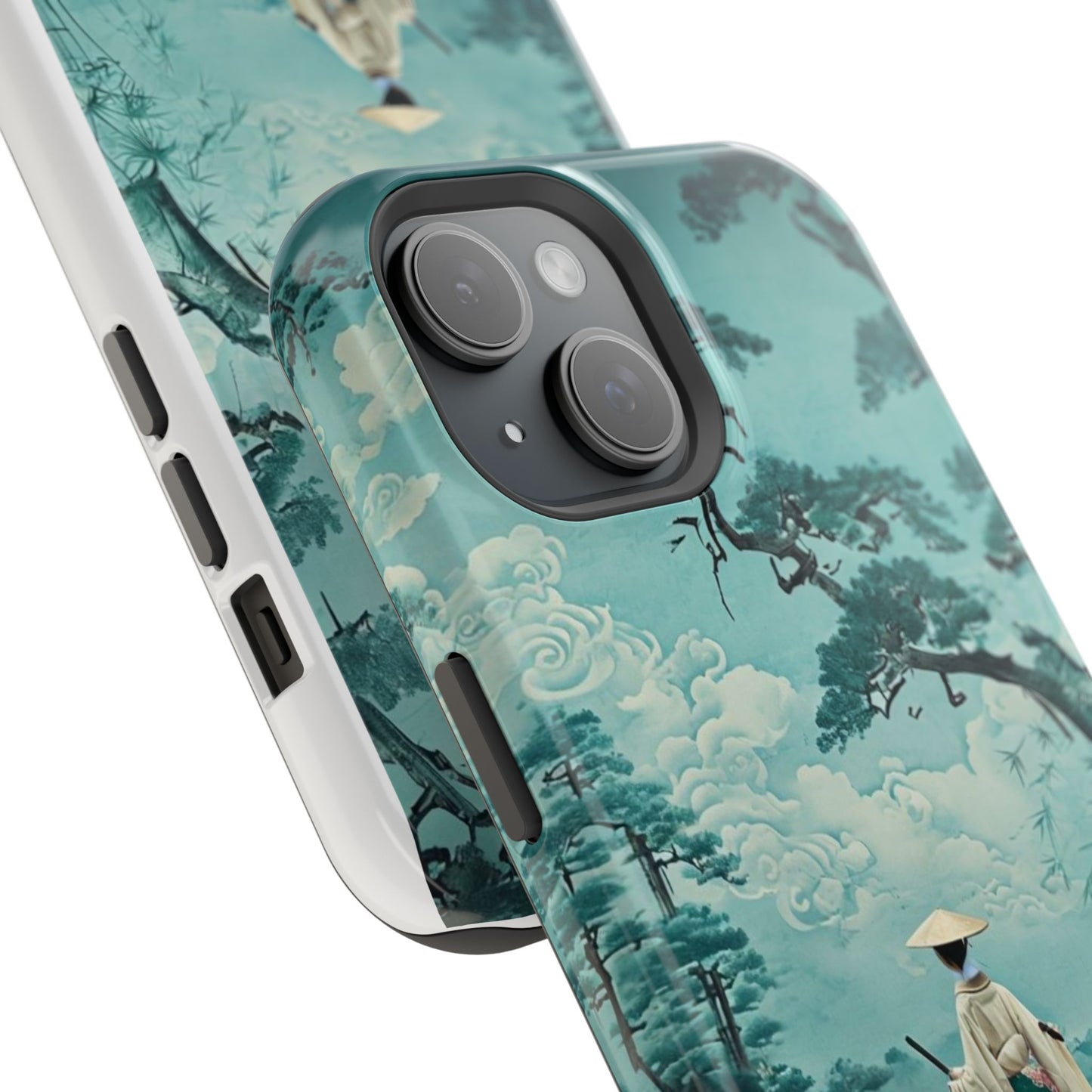 Zen Landscape Magnetic Tough Case for iPhone - Serene Nature Design