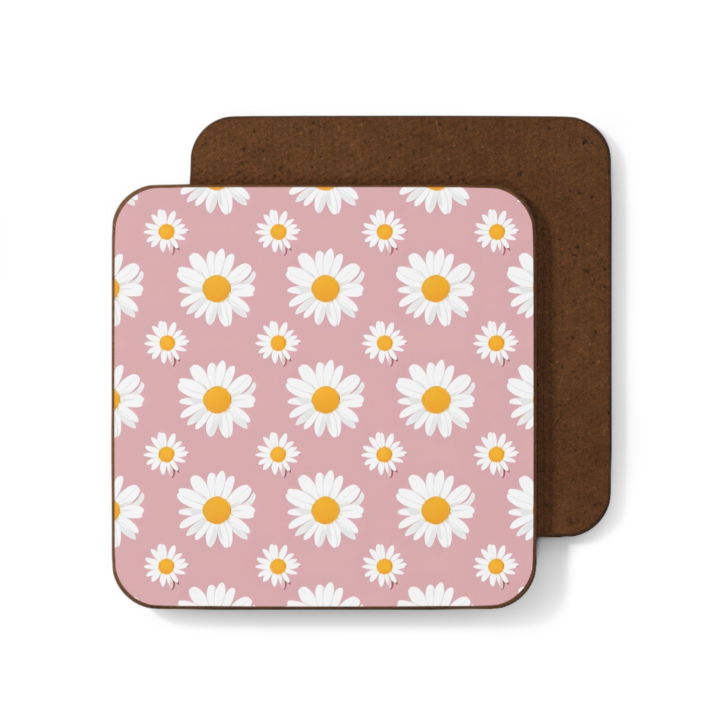 Daisy Print Coasters