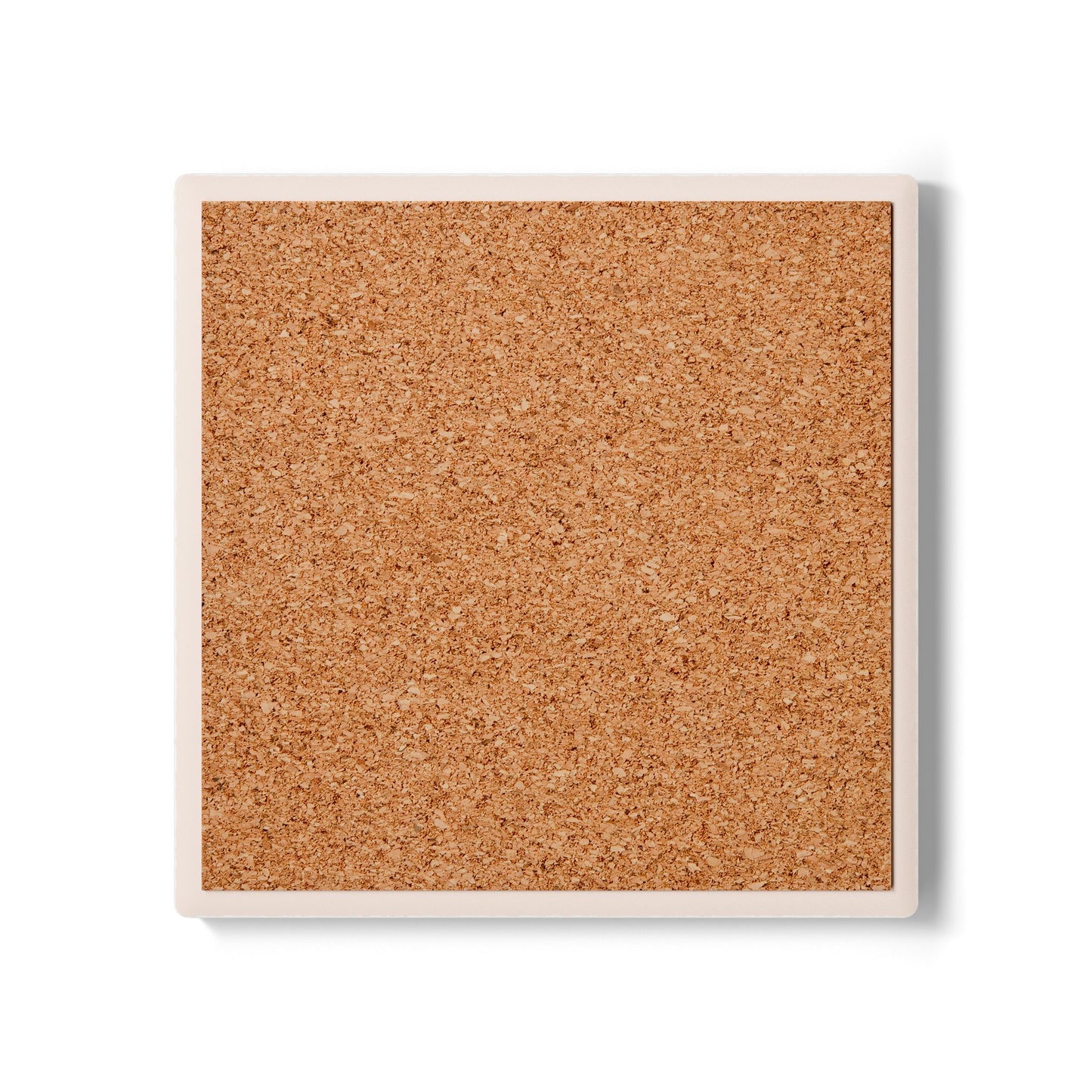 Blossom Art Ceramic Coaster - Elegant Floral Design for Home Decor