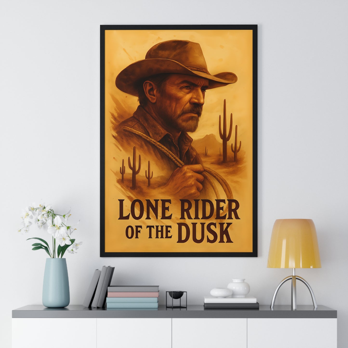 Lone Rider of the Dusk Poster