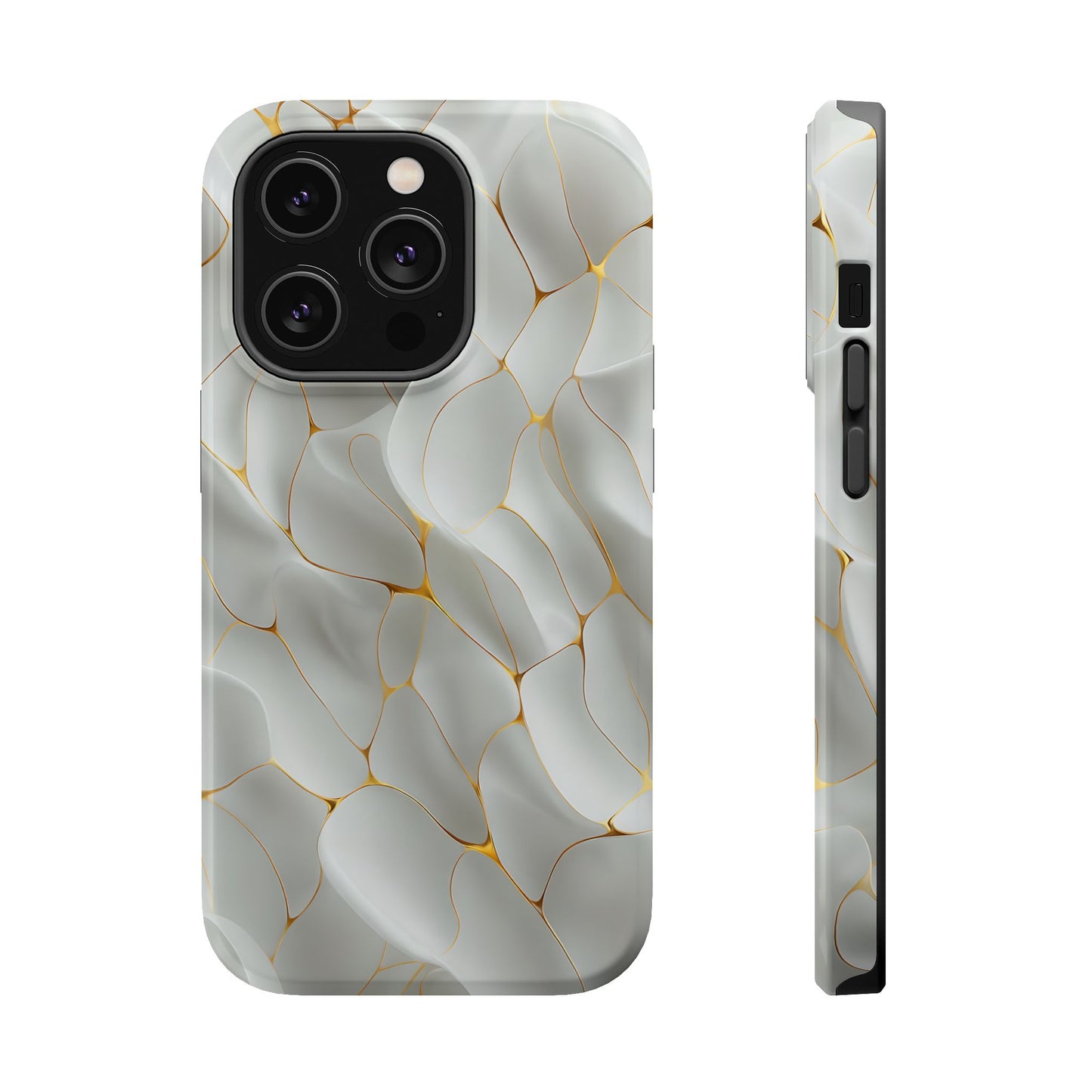 Elegant Marble Magnetic Tough Cases, Stylish Phone Cover