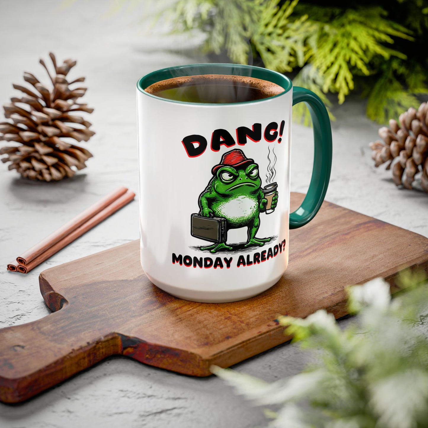 Funny Monday Motivation Mug - Colorful 11oz & 15oz Coffee Cup