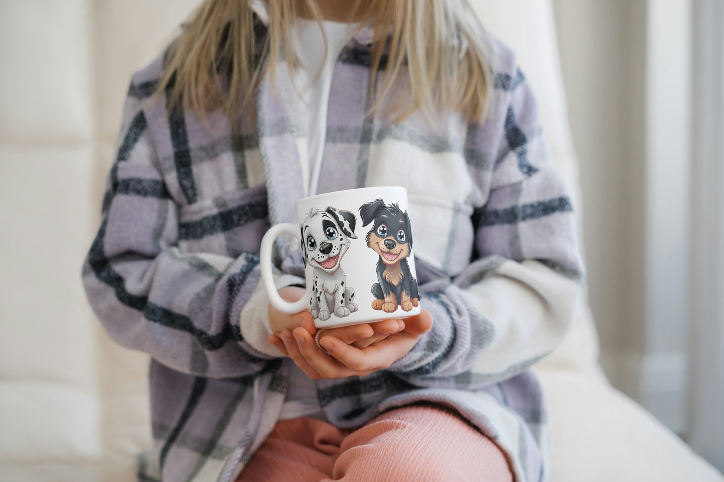 Cute Dog Accent Mug - Perfect for Pet Lovers