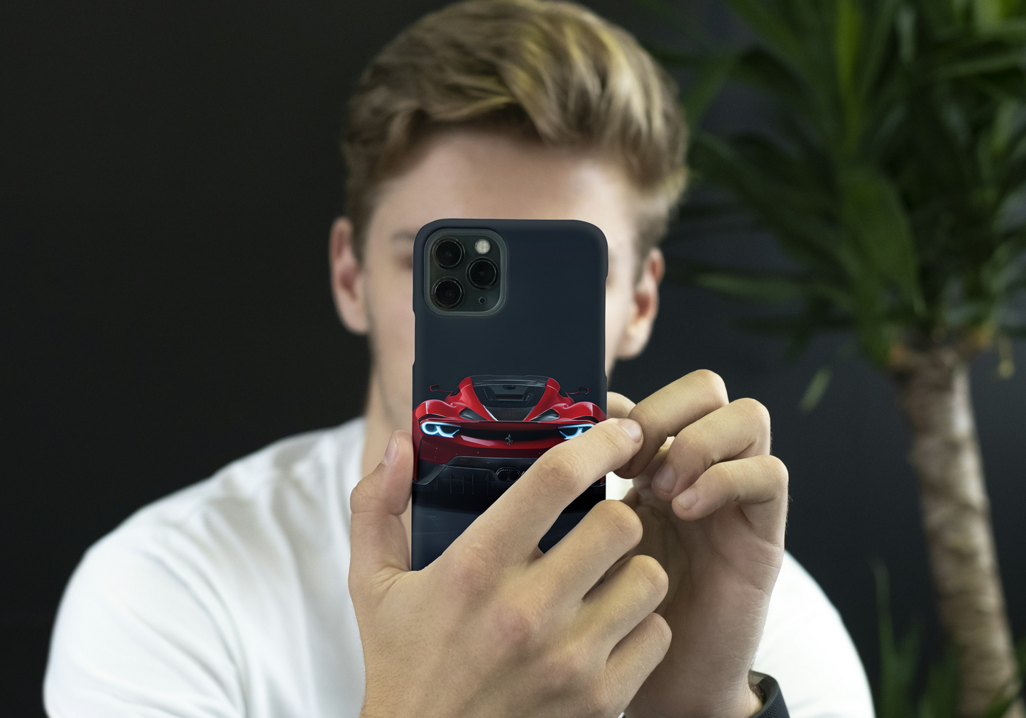 Sleek Ferrari Clear Phone Case - Ultra Durable & Stylish