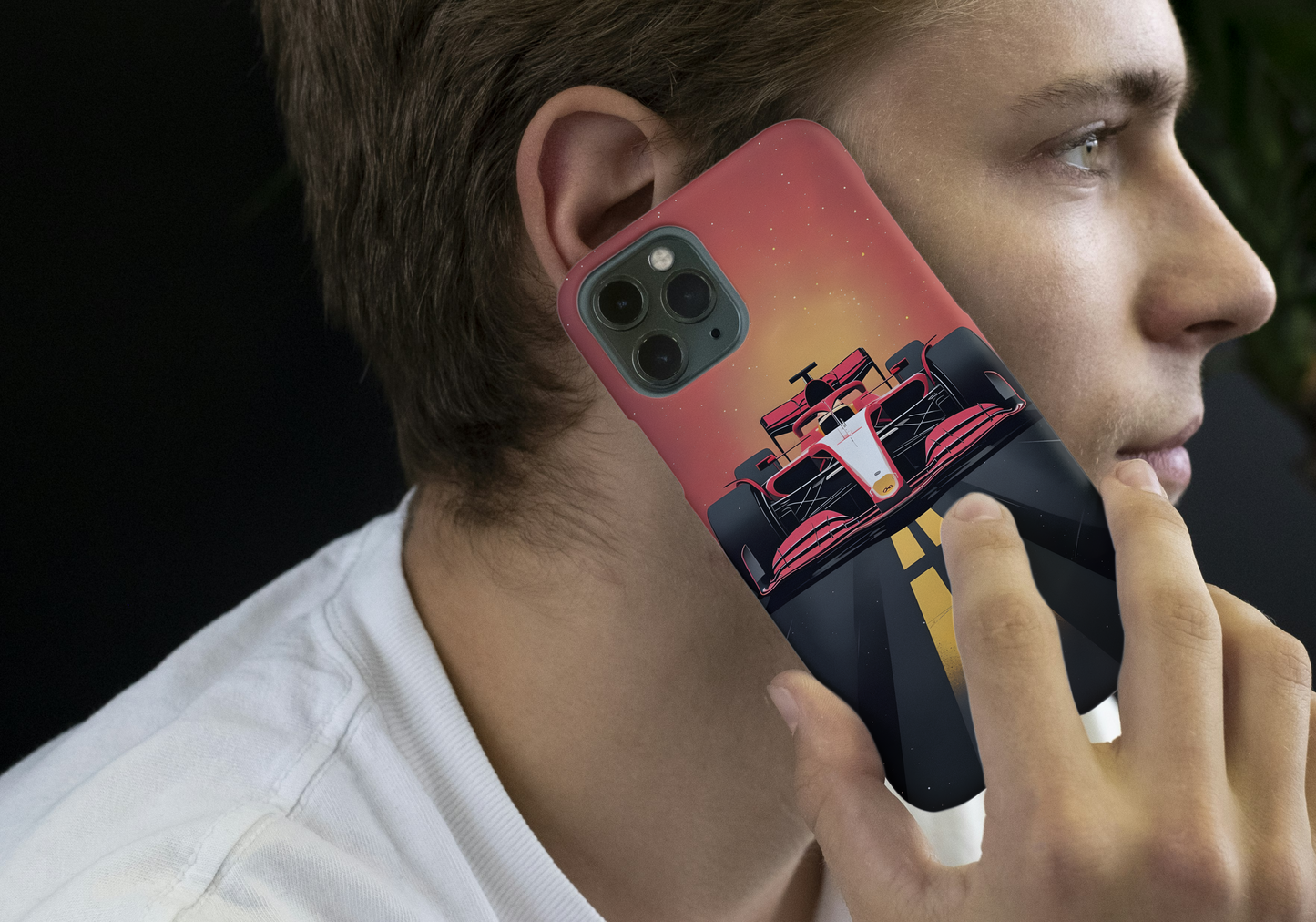 Race-Inspired Magnetic Tough Case Cover