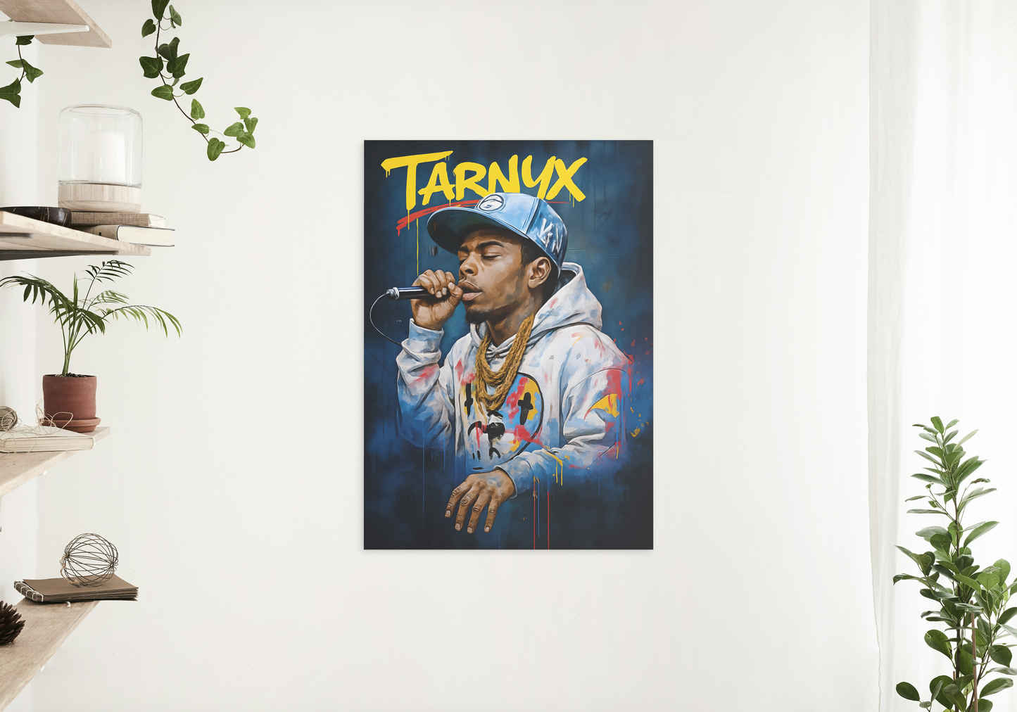 Canvas Print - Vibrant Colour Rapper