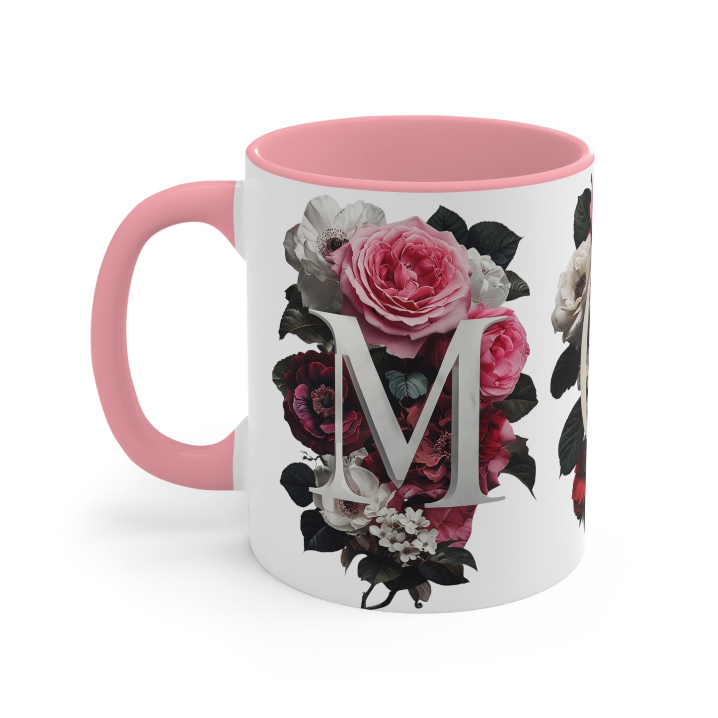 Floral Accent Mug for Mom - Mother's Day Gift Idea