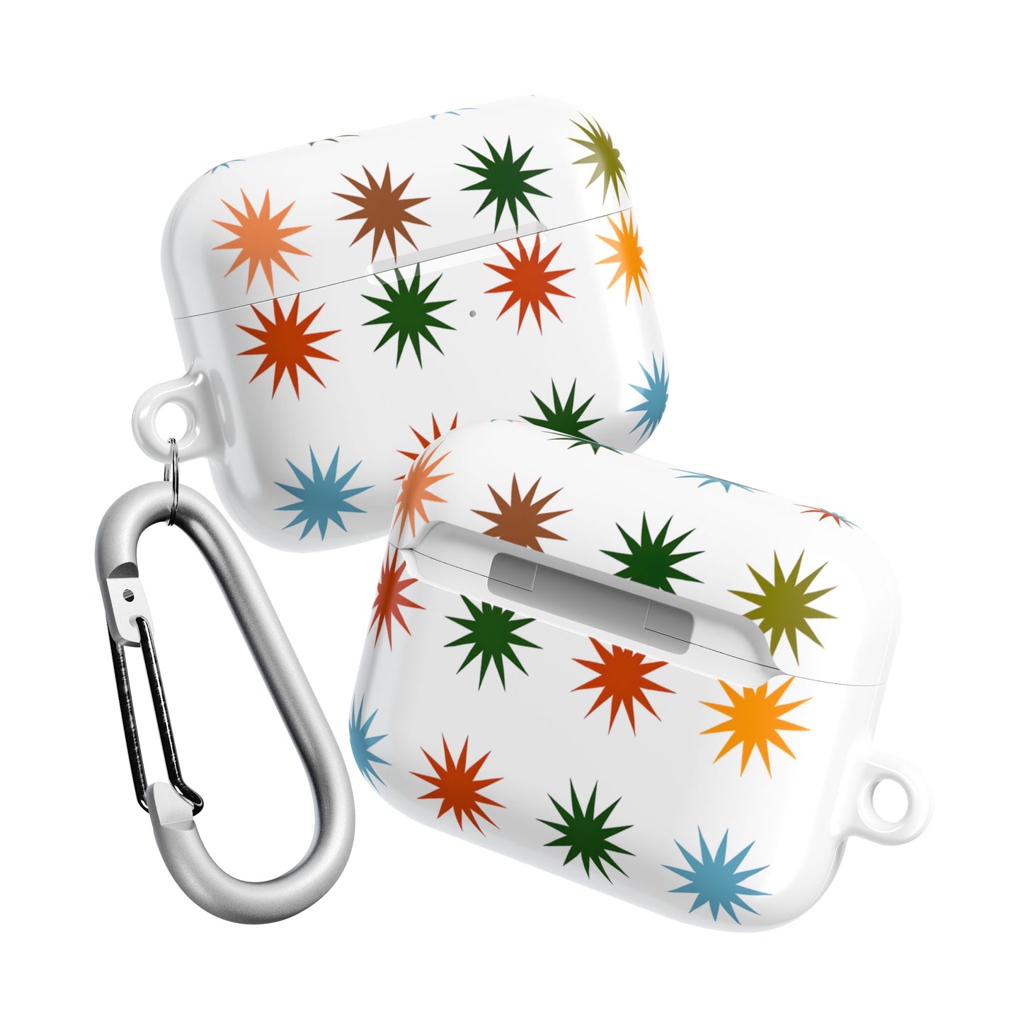 Colorful Starburst AirPod Cases - Trendy & Durable Protective Covers
