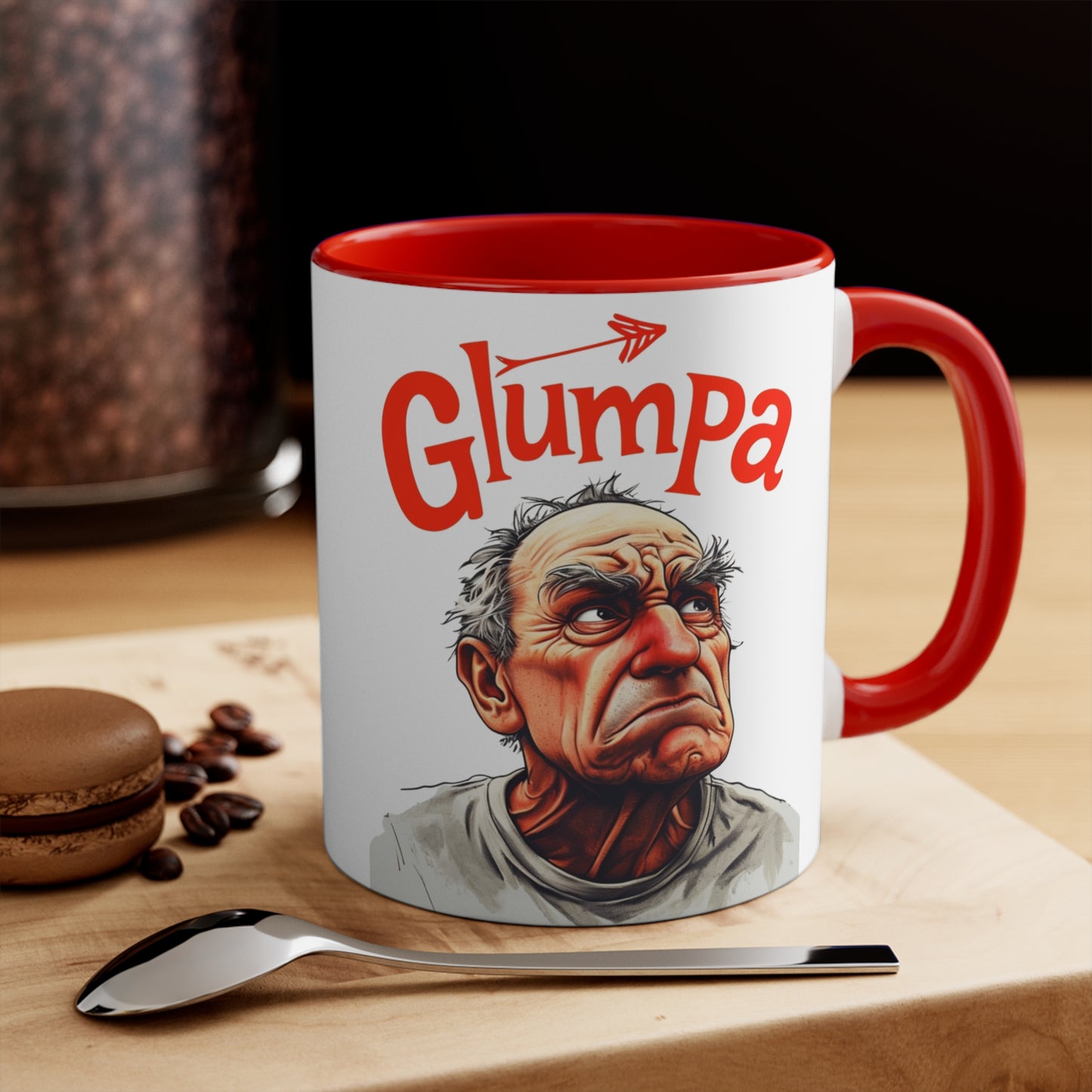 Funny Grumpy Papa Mug,