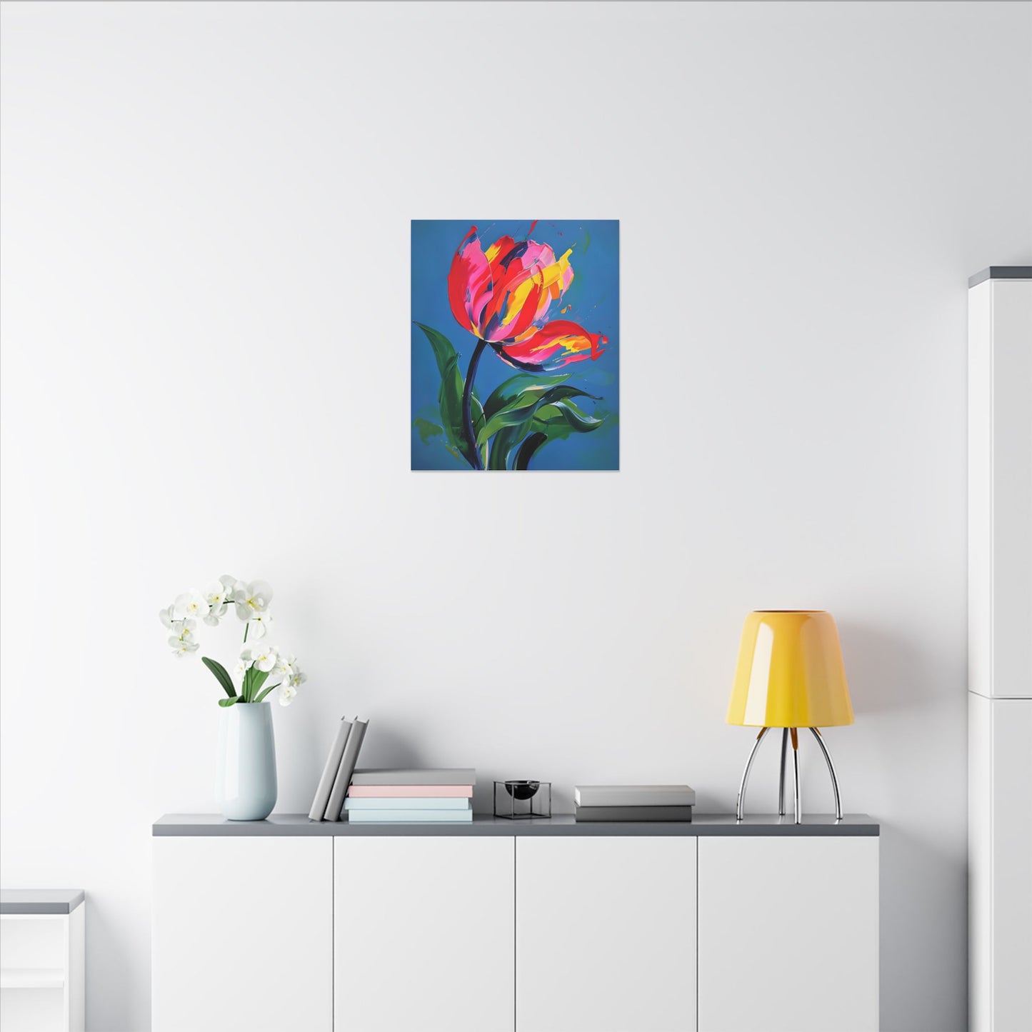 Colorful Floral Canvas Art Print