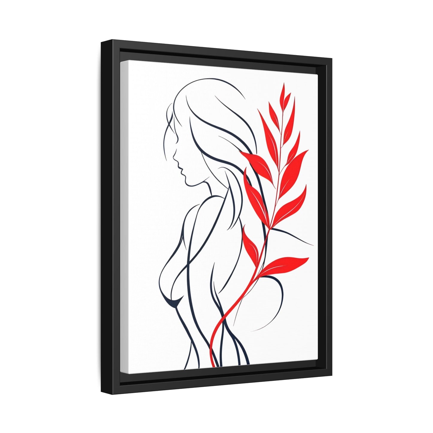 Feminine Elegant Line Art Print