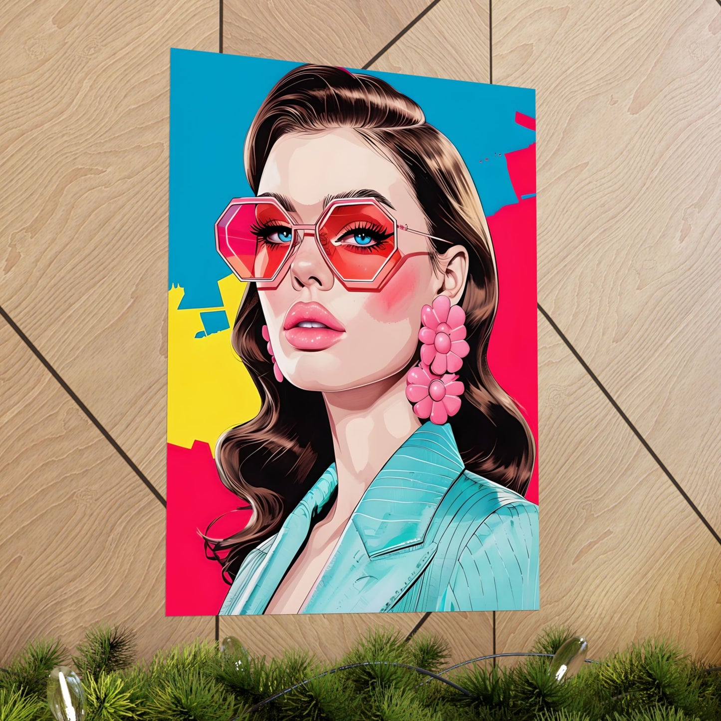 80s Vibe - Vibrant Matte Vertical Posters - Stylish Fashion Art Decor for Home & Office