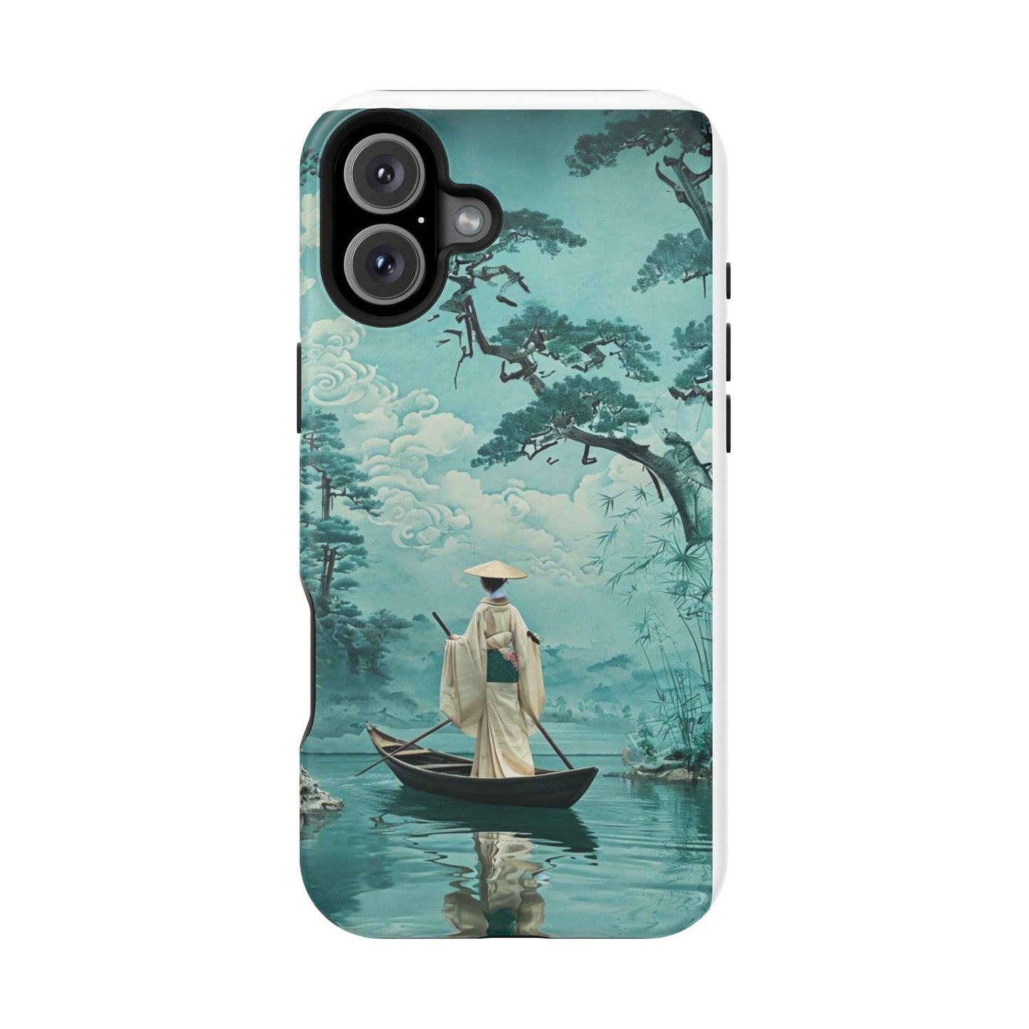 Zen Landscape Magnetic Tough Case for iPhone - Serene Nature Design