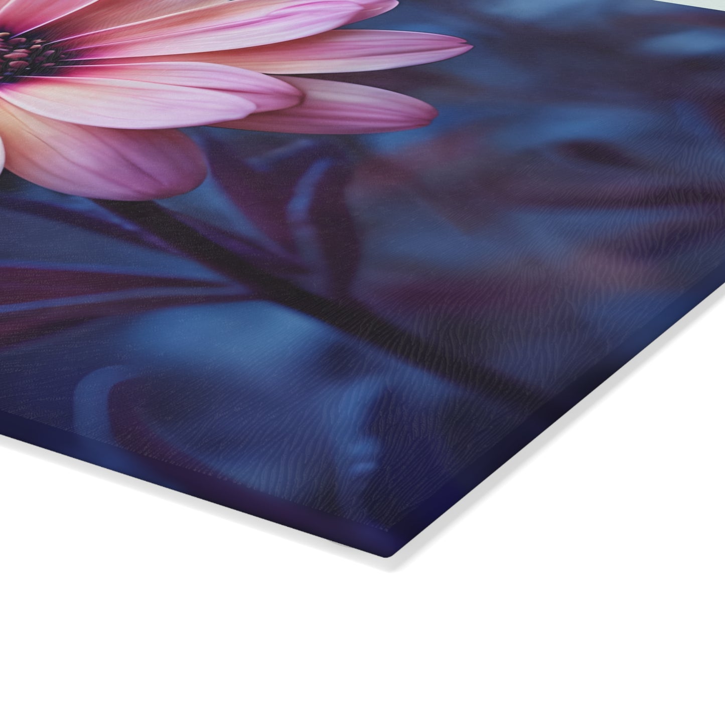 Floral Glass Cutting Board – Elegant Kitchen Decor for Home Chefs