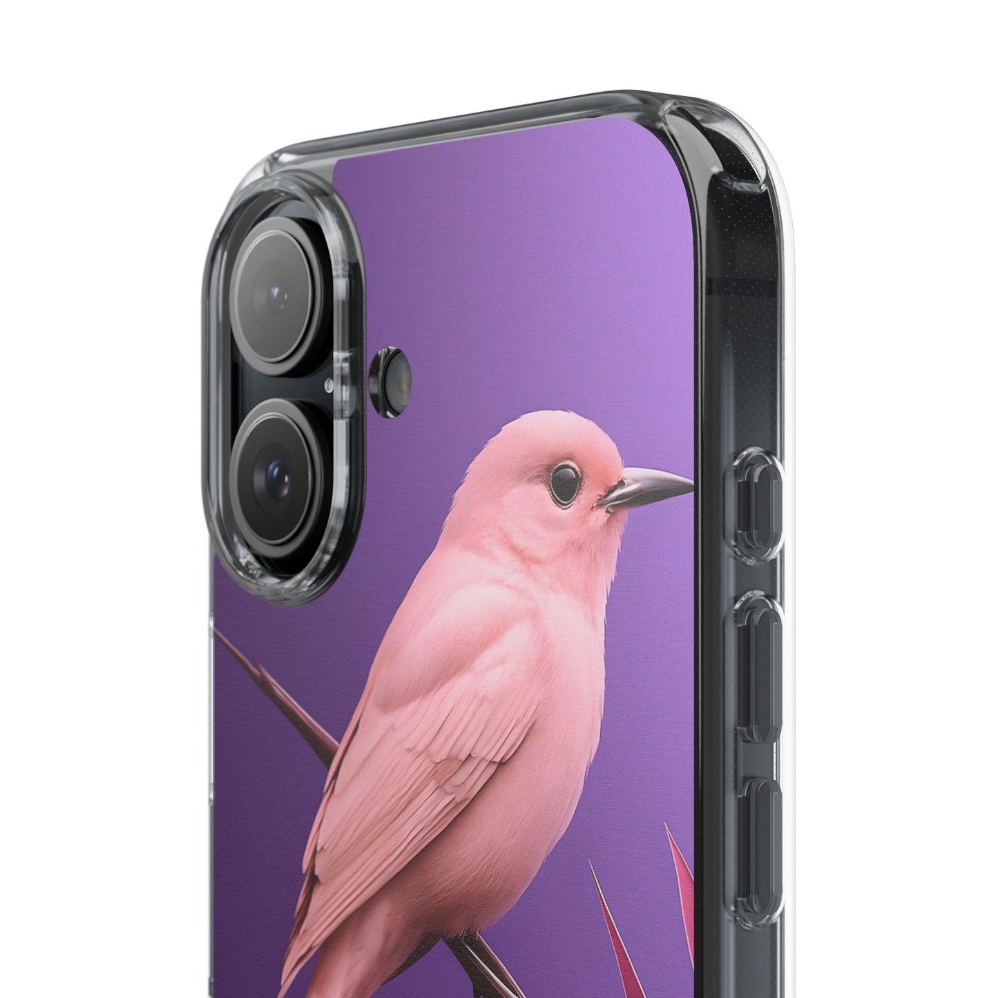 Pink Bird Nature-Inspired Design Case Cover