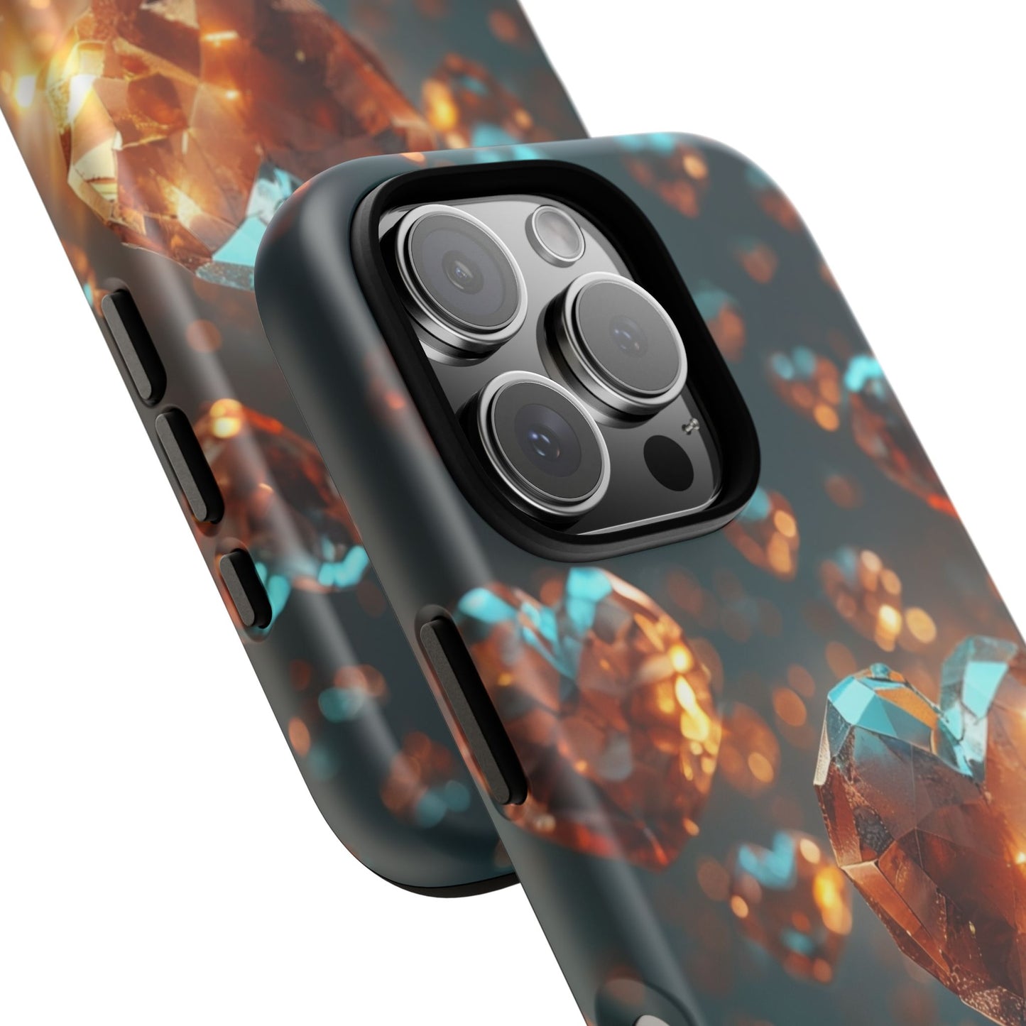 Crystal Heart Phone Case Cover Print
