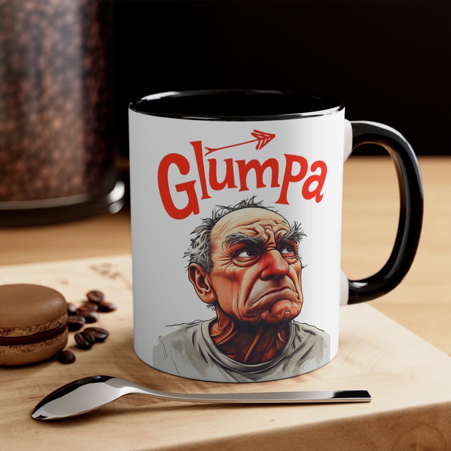 Funny Grumpy Papa Mug,