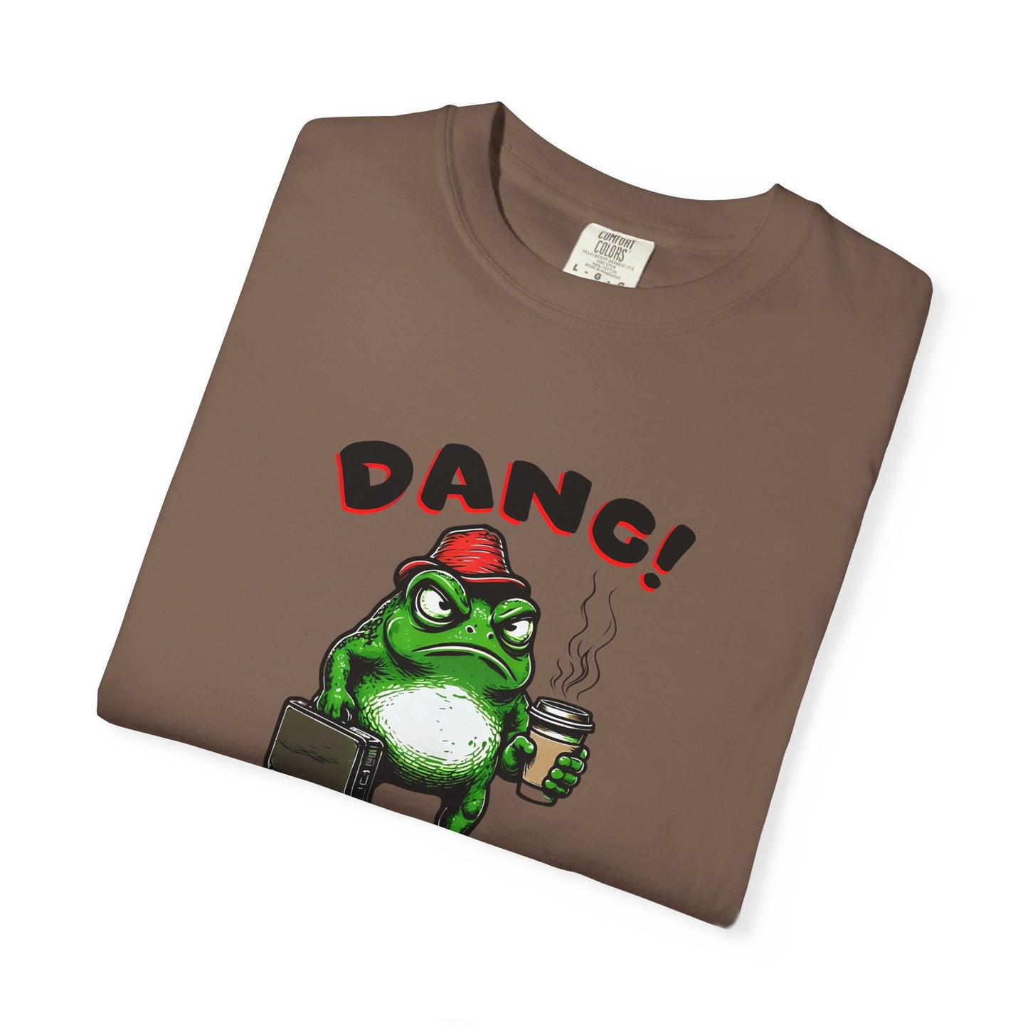 Funny Frog Monday T-Shirt - Unisex Garment-Dyed Tee