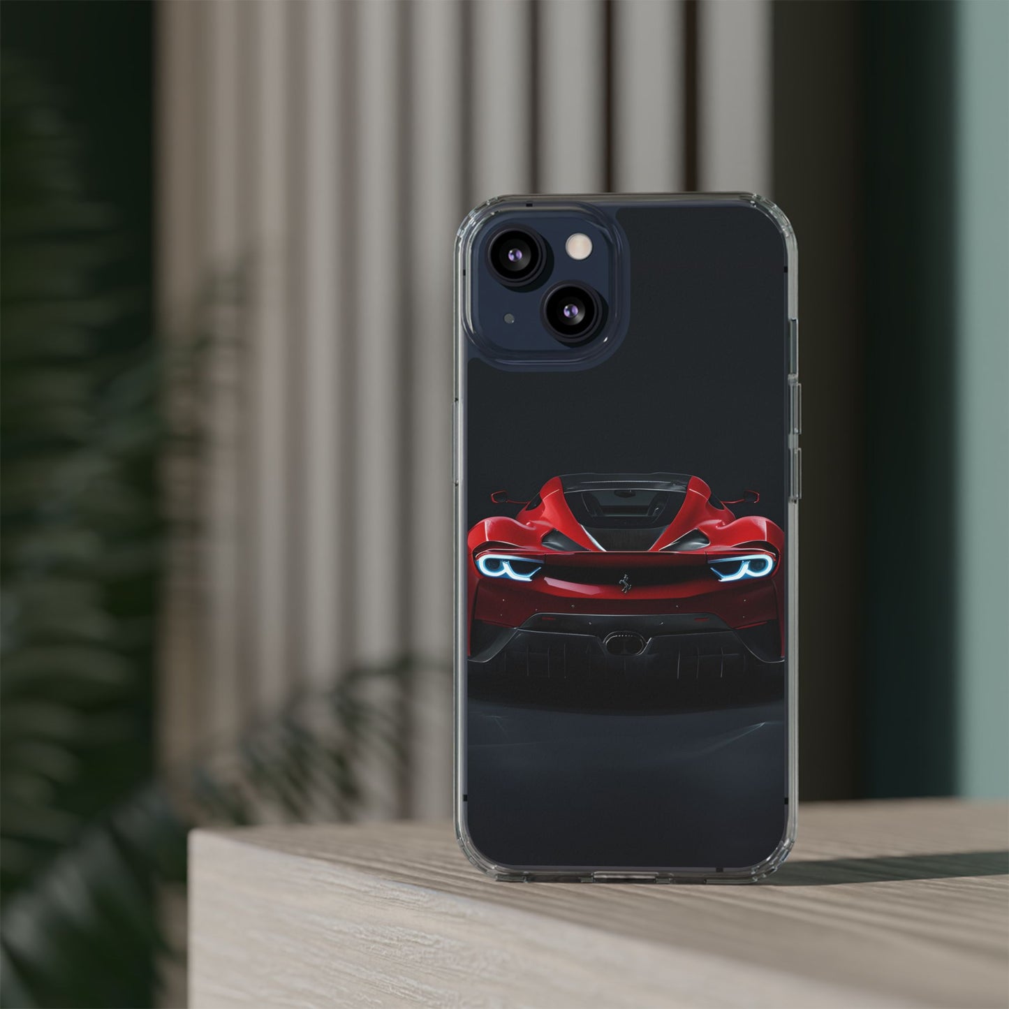 Sleek Ferrari Clear Phone Case - Ultra Durable & Stylish