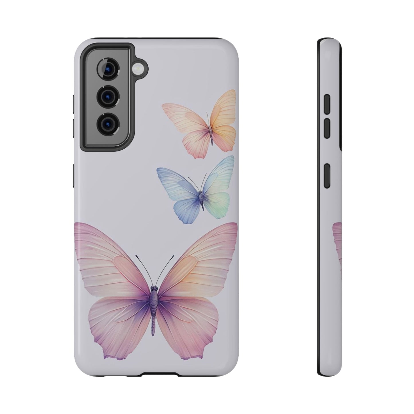 Butterfly Impact-Resistant Phone Case - Elegant, Durable, Perfect for Nature Lovers