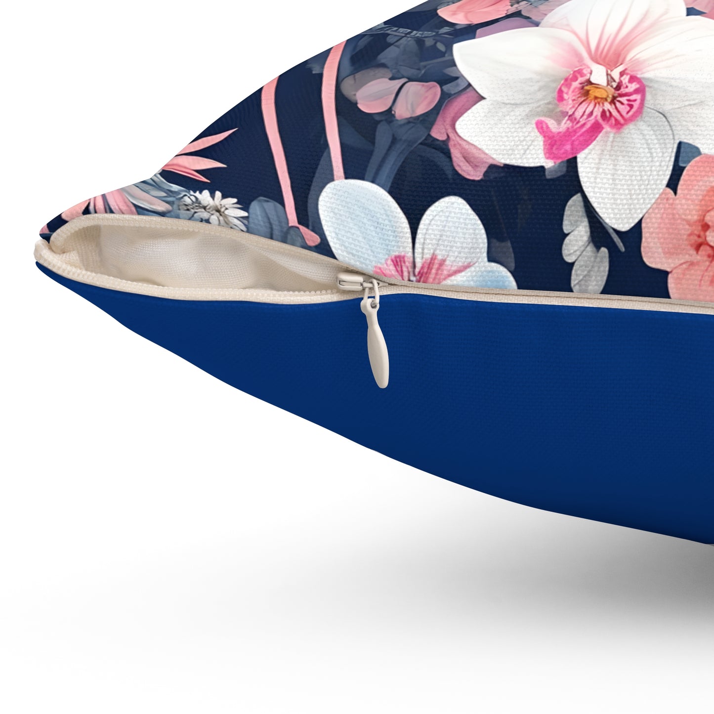Flamingo Floral Pillow